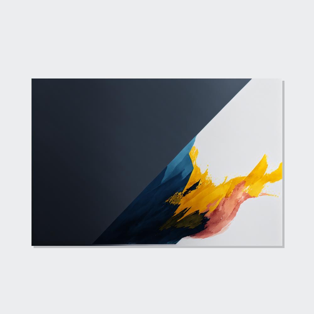 Abstract Minimalist Abstract Space: A Canvas & Poster Print of a Contemporary Minimalist Artwork