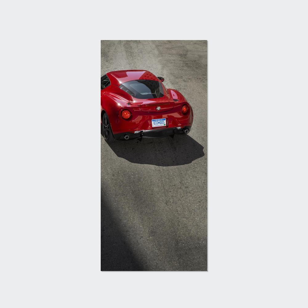 Alfa Romeo Speed and Grace: A Wall Art Print of an Alfa Romeo in Motion