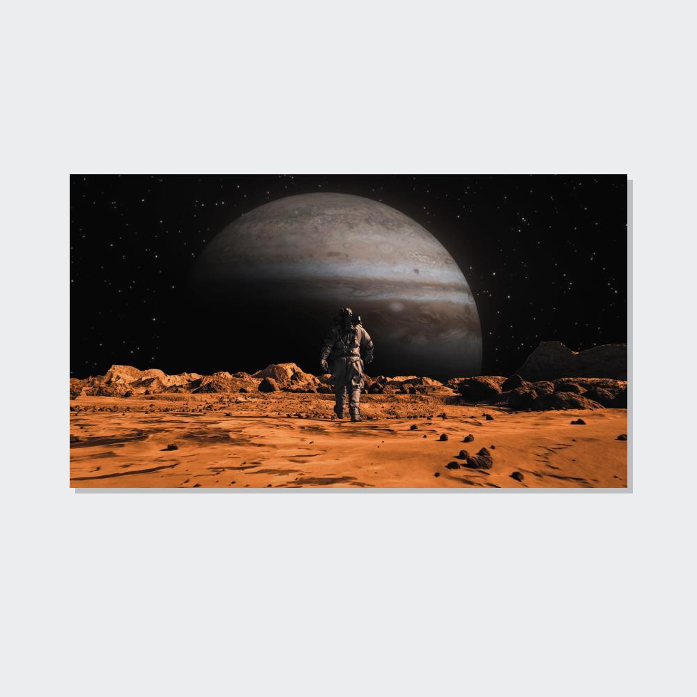 Astronauts The Art of Astronauts: Framed Canvas for Your Personal Gallery