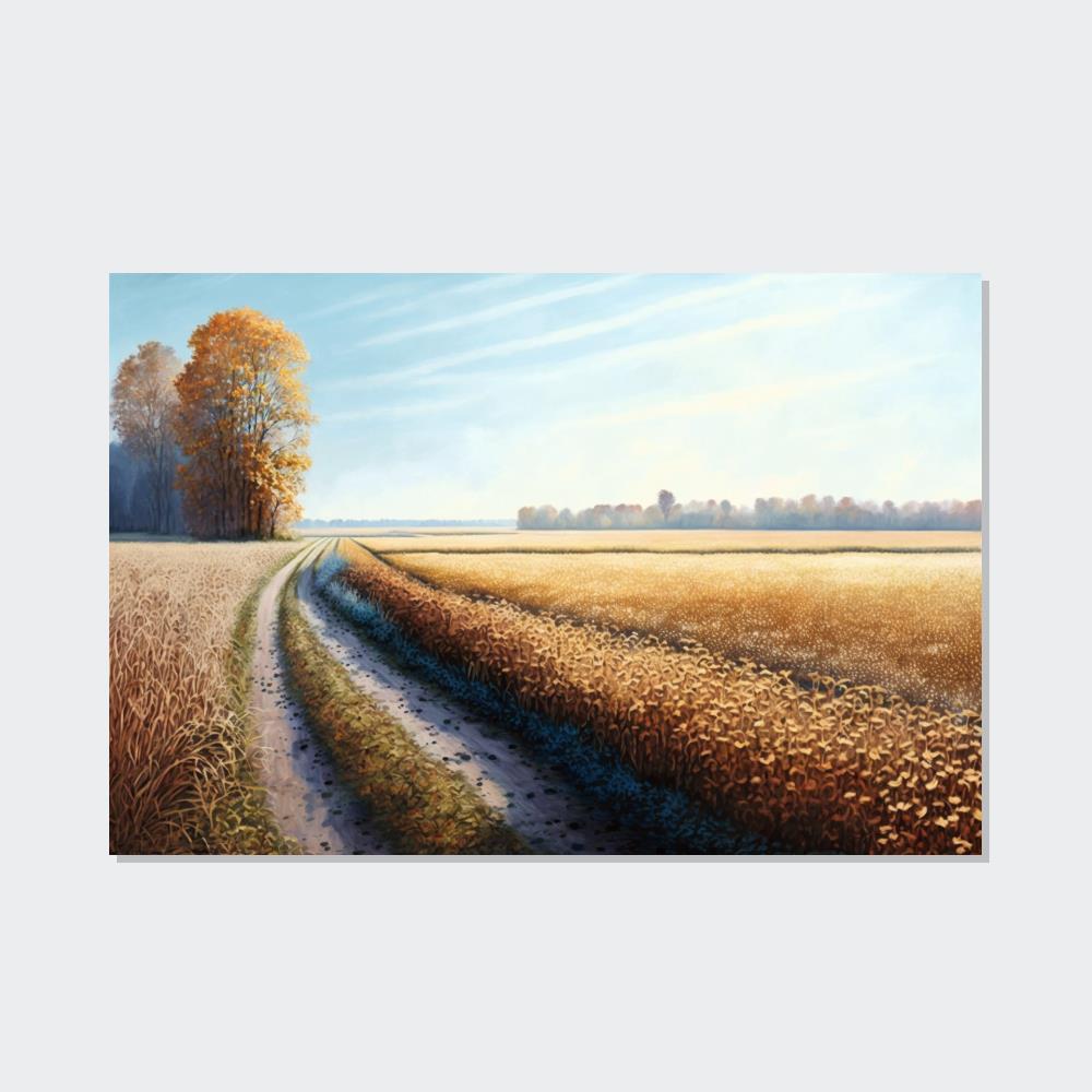 undefined Autumn Serenity: Captivating Wall Art and Canvas Print for a Peaceful Ambience