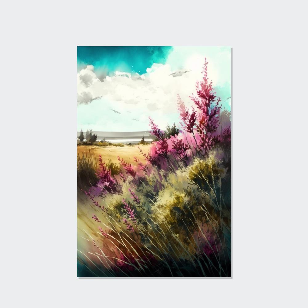 Autumn Rustic Charm: A Beautiful Print on Canvas and Framed Canvas to Add a Touch of Autumn to Your Home