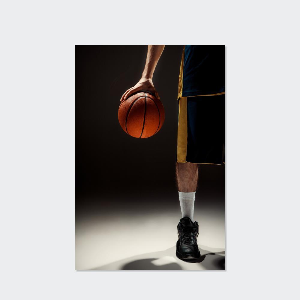 Basketball Basketball Brilliance: Print on Canvas and Framed Posters for Fans of the Sport