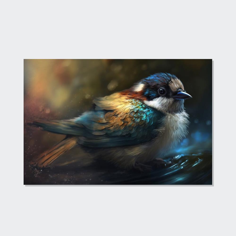 Birds The Secret Life of Birds: A Natural Canvas & Poster of Birds in Their Habitat