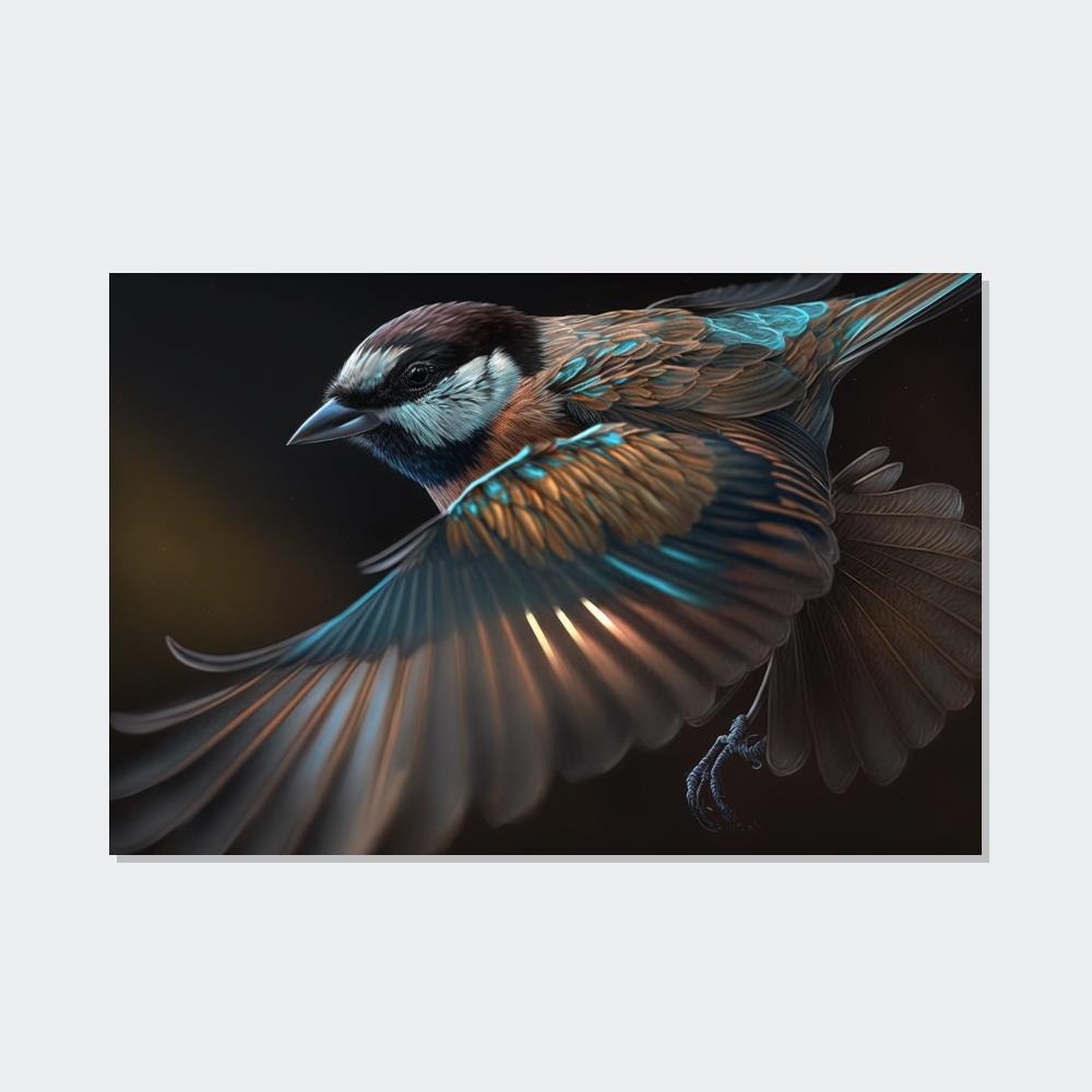 Birds The Majesty of Nature: A Framed Poster & Canvas Print of a Bird
