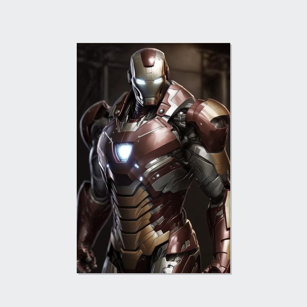 undefined The Invincible Iron Man: A Marvelous Portrait