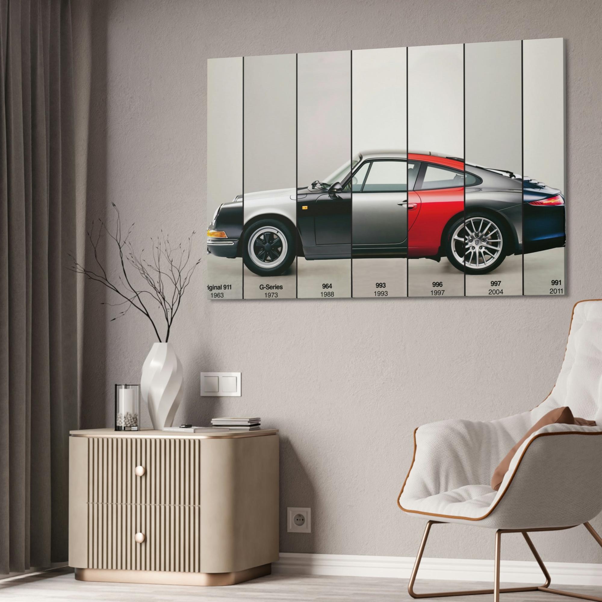 undefined The Art of Porsche: A Stunning Canvas Print for Car Lovers
