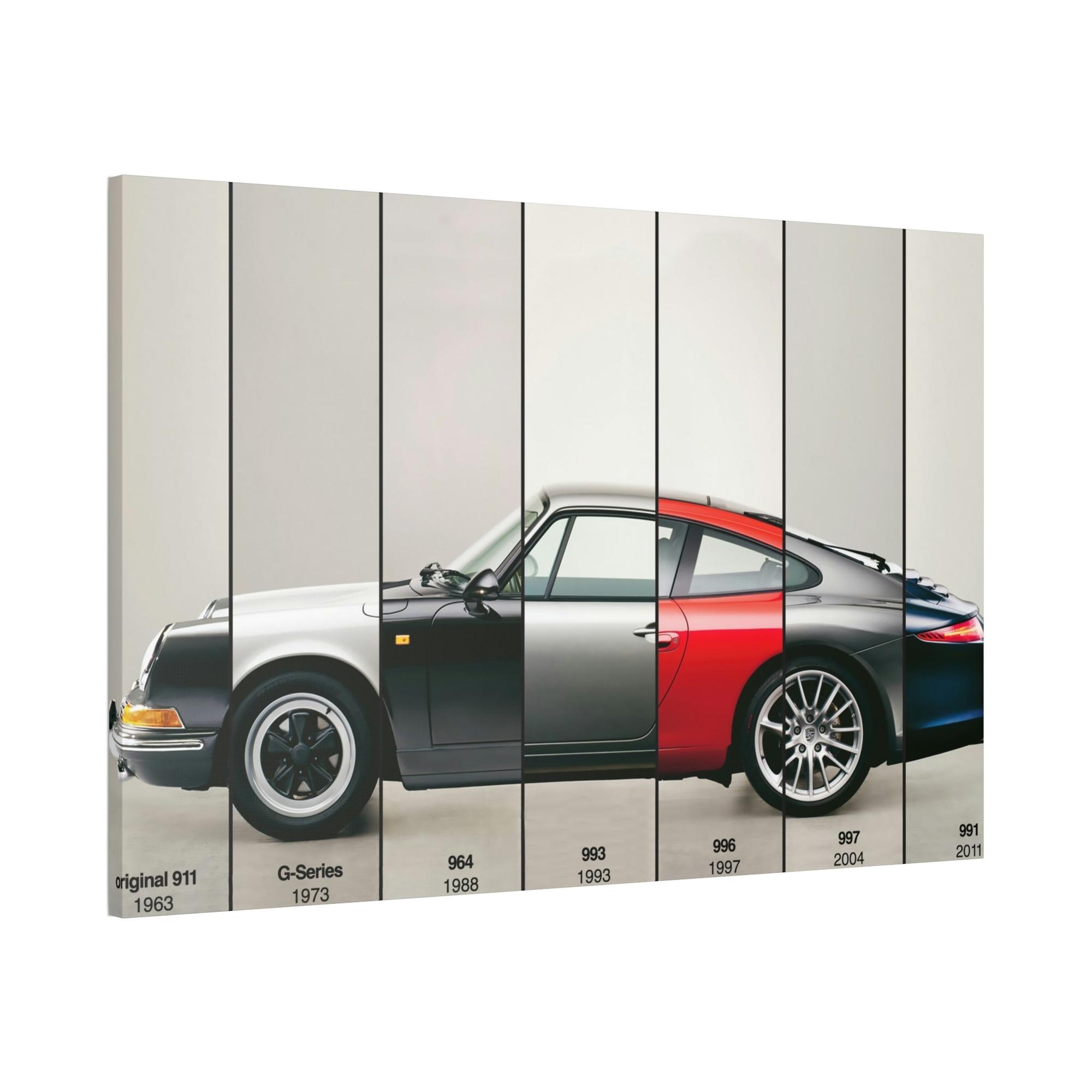 Porsche The Art of Porsche: A Stunning Canvas Print for Car Lovers
