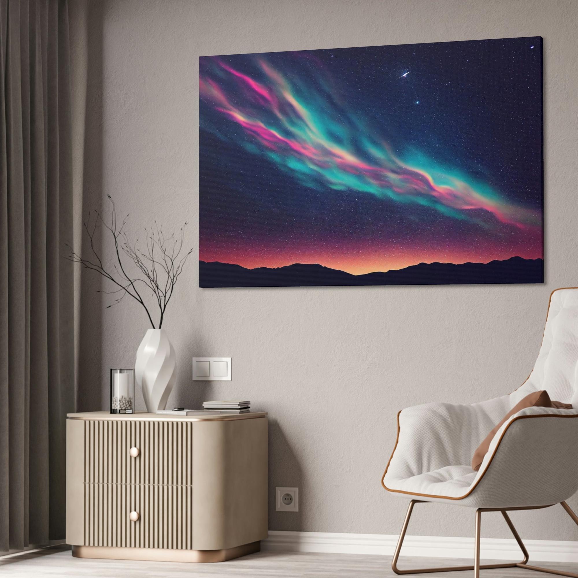 undefined Dazzling Aurora Borealis: A Sparkling Display of Natural Beauty