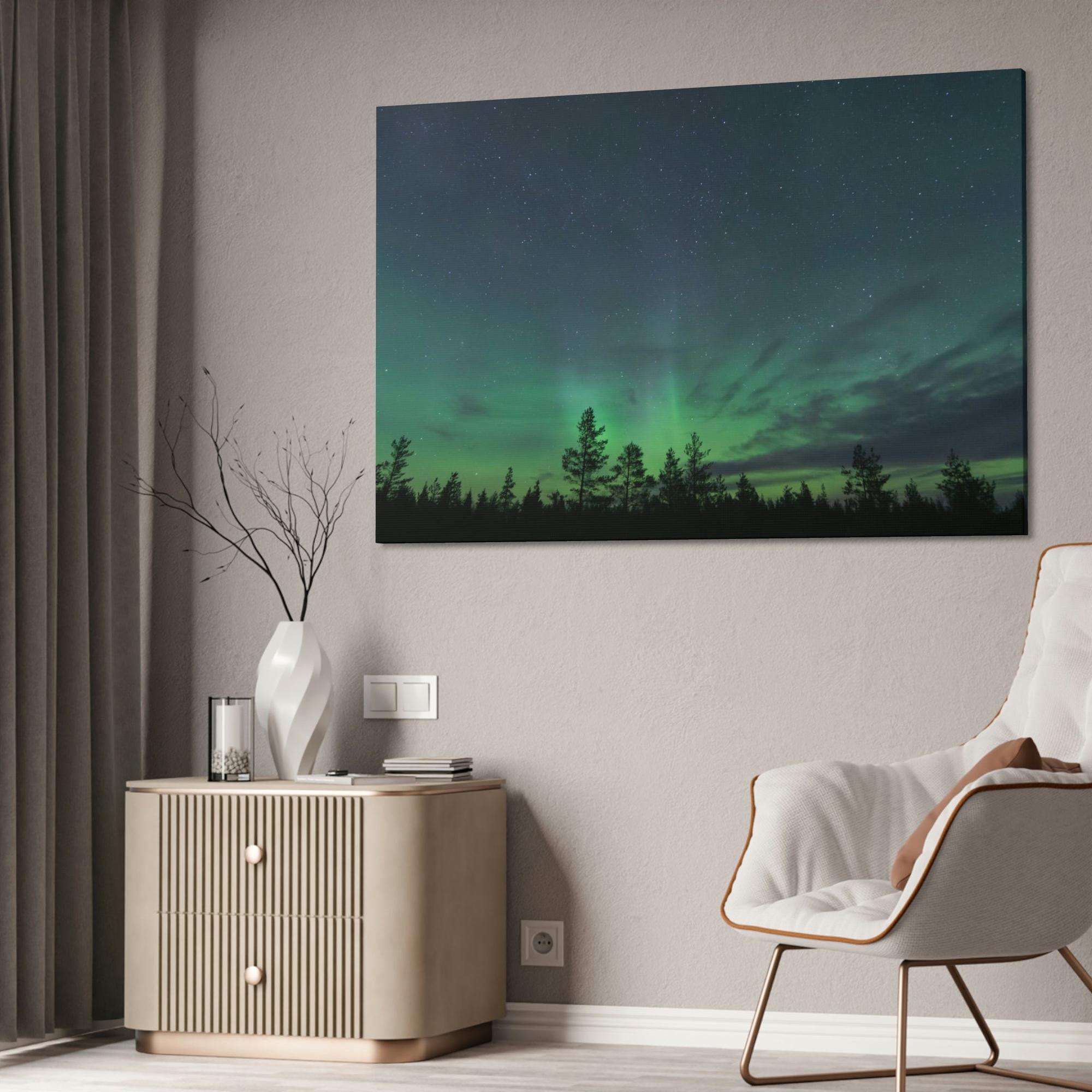 undefined Aurora Borealis Blissfulness: A Heavenly Vision in Color