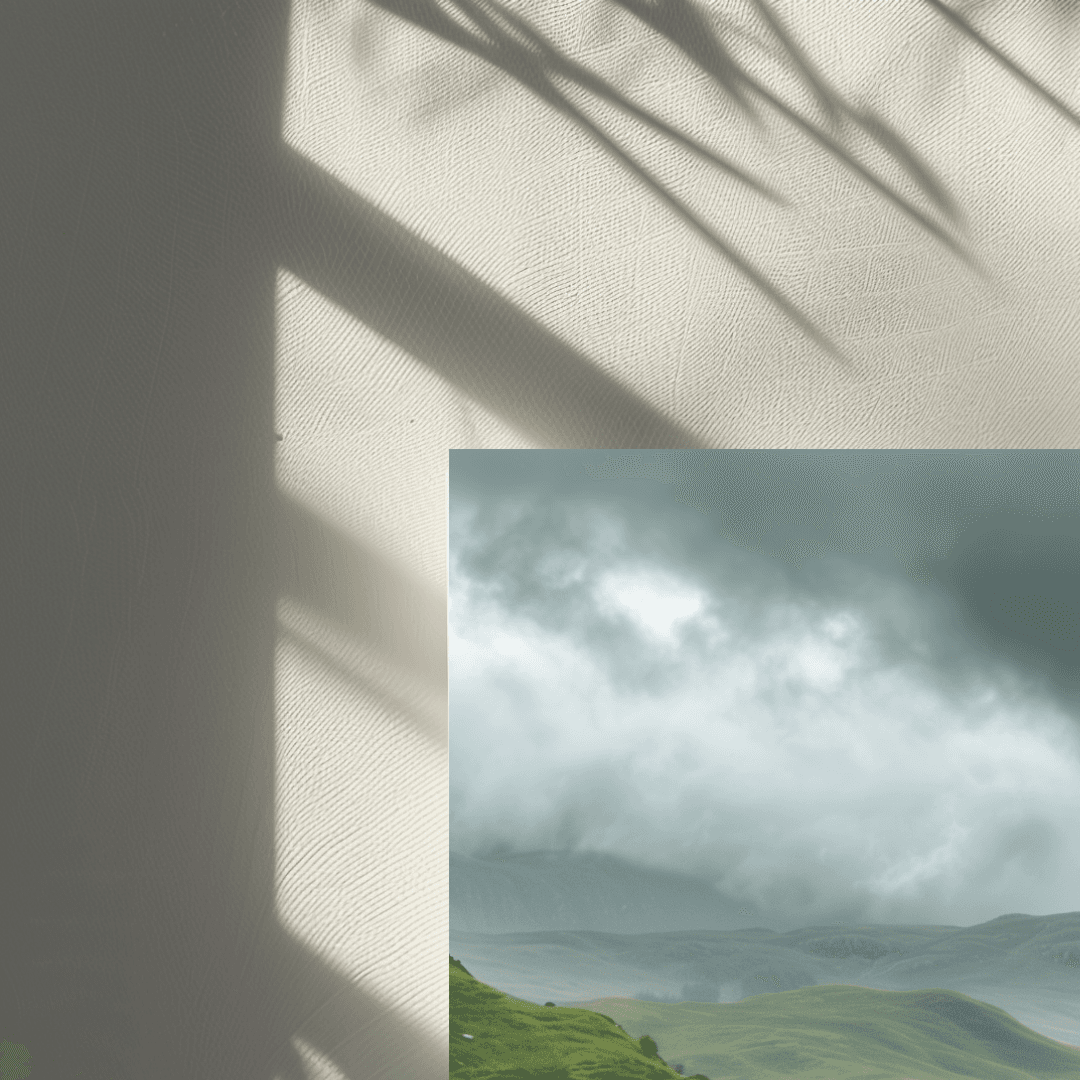 Highland Cow Highland Cow and Ruins – Scottish Landscape Canvas