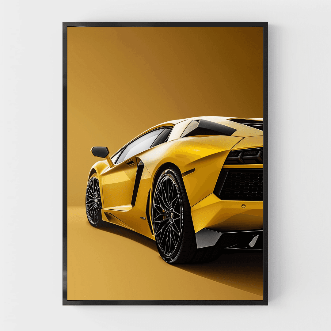 Lamborghini Lamborghini – Angle & Glow Canvas