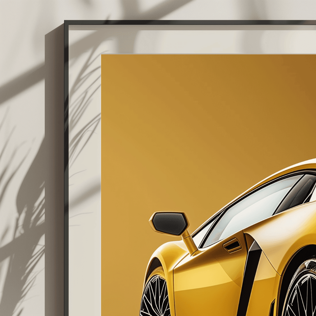 Lamborghini Lamborghini – Angle & Glow Canvas