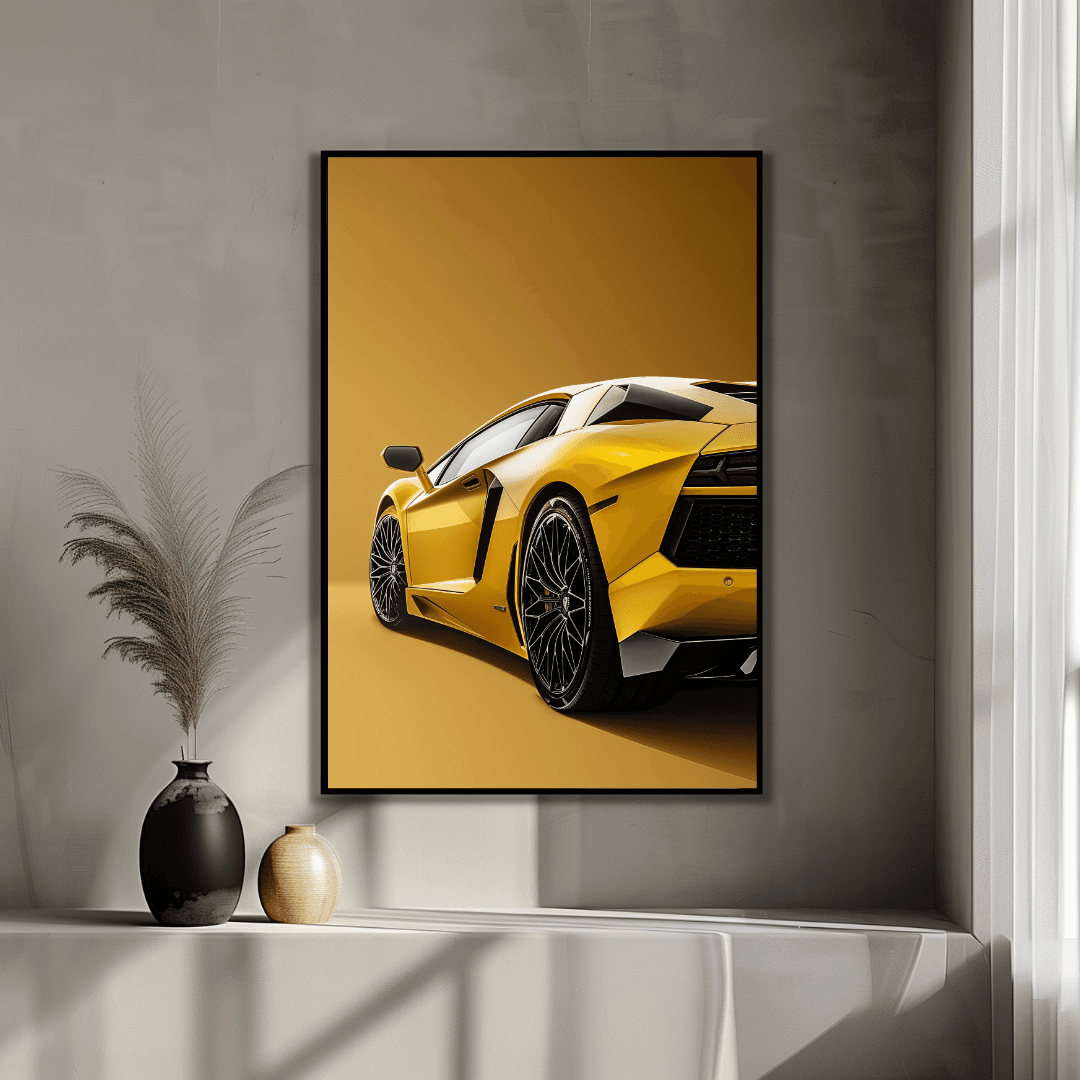 Lamborghini Lamborghini – Angle & Glow Canvas