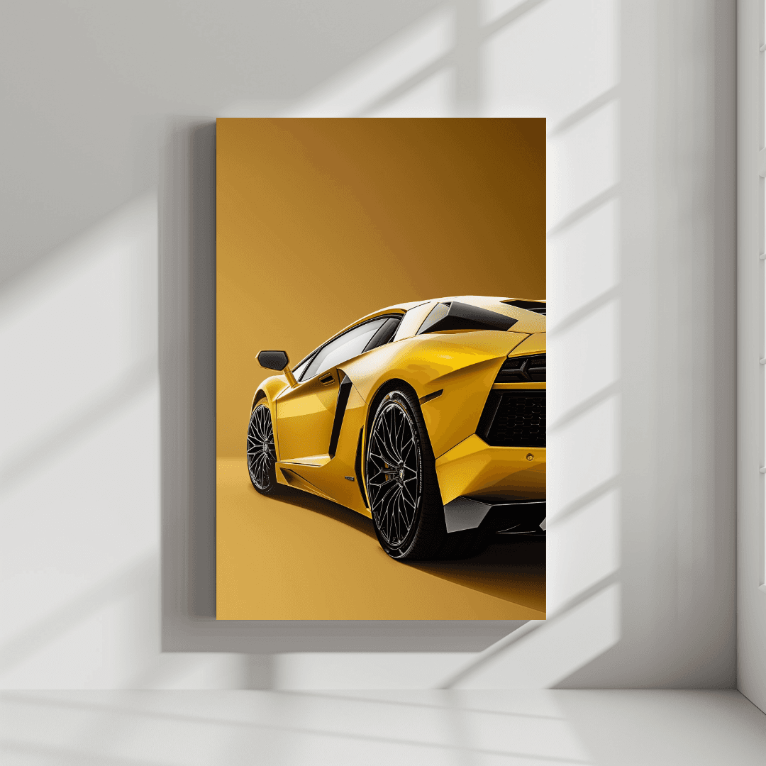 Lamborghini Lamborghini – Angle & Glow Canvas