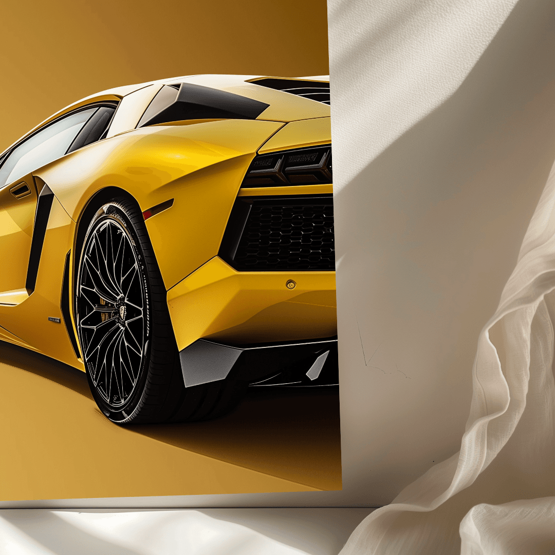 Lamborghini Lamborghini – Angle & Glow Canvas