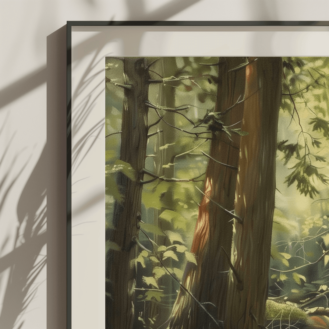 Fox Forest Fox – By the Creek Canvas