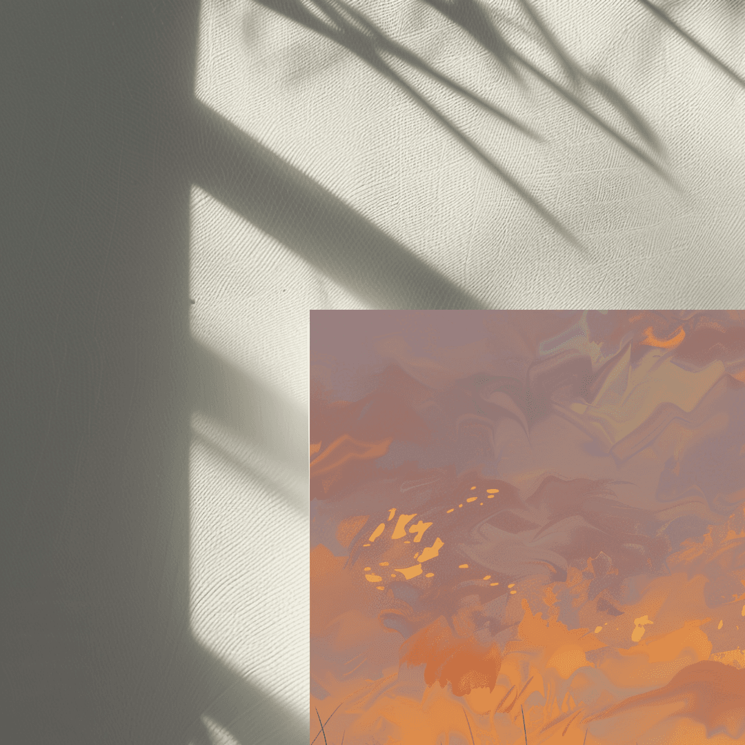 Fox Fox on the Hill – Golden Sunset Canvas