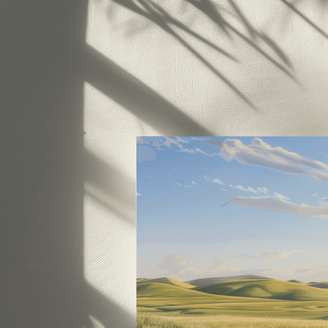 Fox Fox Running – Open Grasslands Canvas