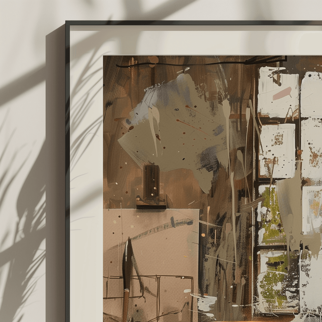 Porsche Vintage Porsche – Artist’s Studio Canvas