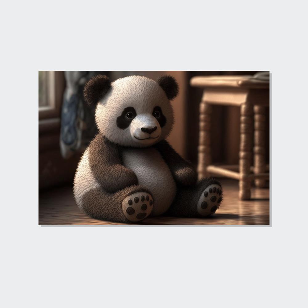 Pandas Panda Zen: Tranquility on Canvas