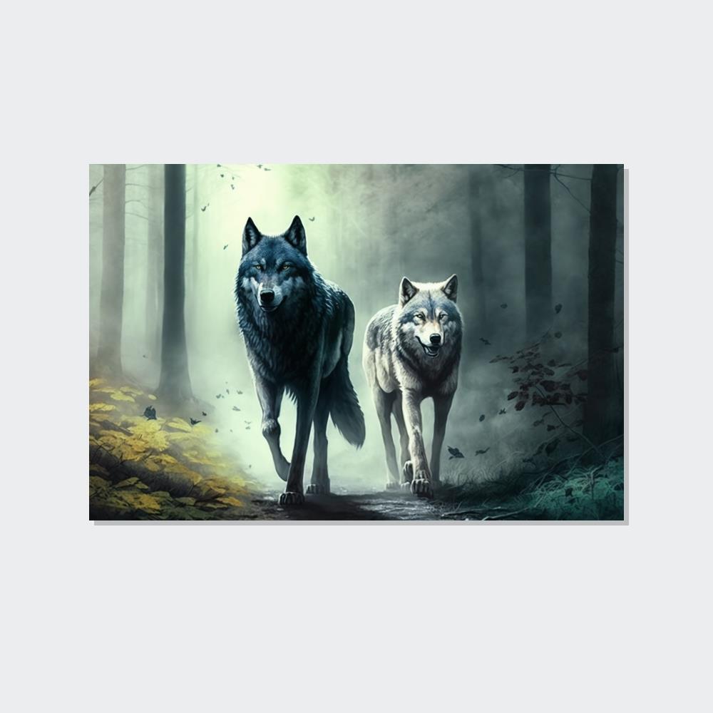 Wolfs Spirit of the Wild: Fierce Wolfs in Action