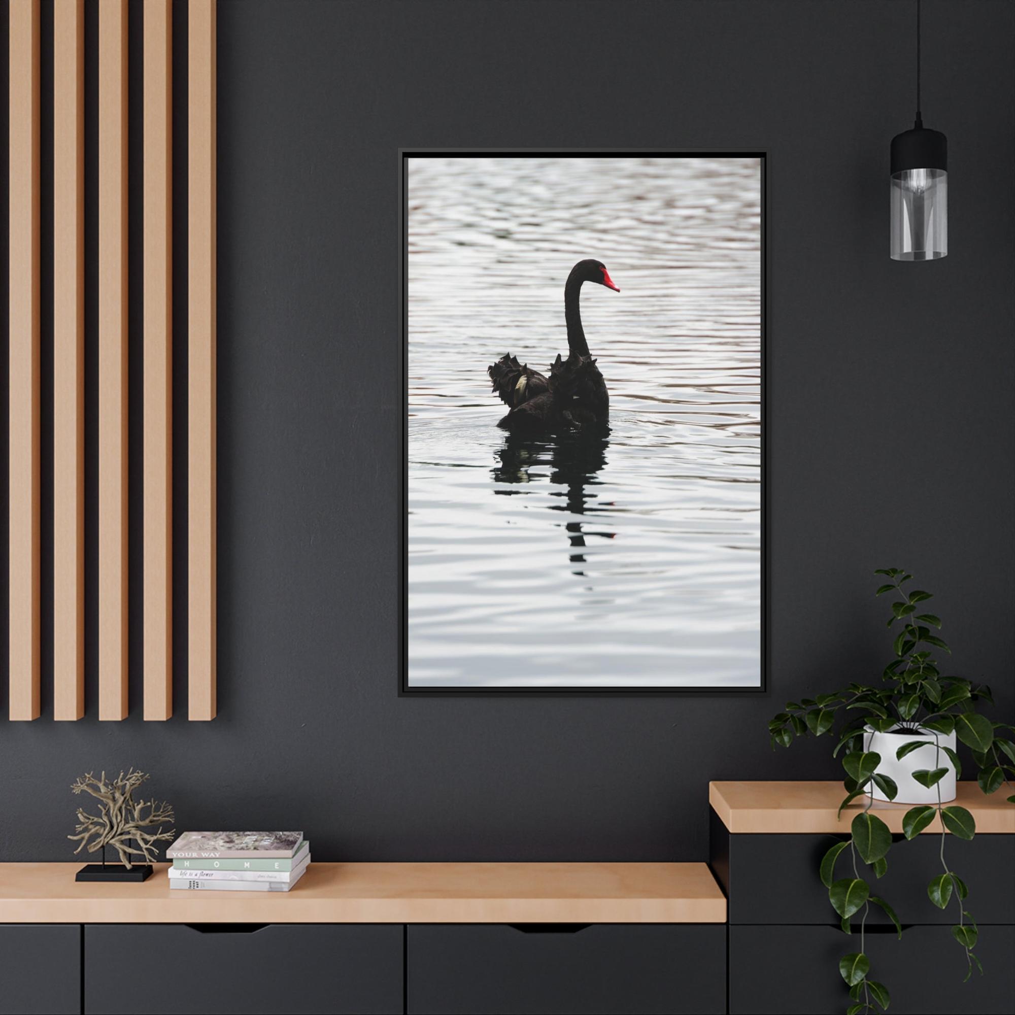 Swans Elegance and Serenity: Poster and Canvas Art Celebrating the Poise and Calmness of Swan