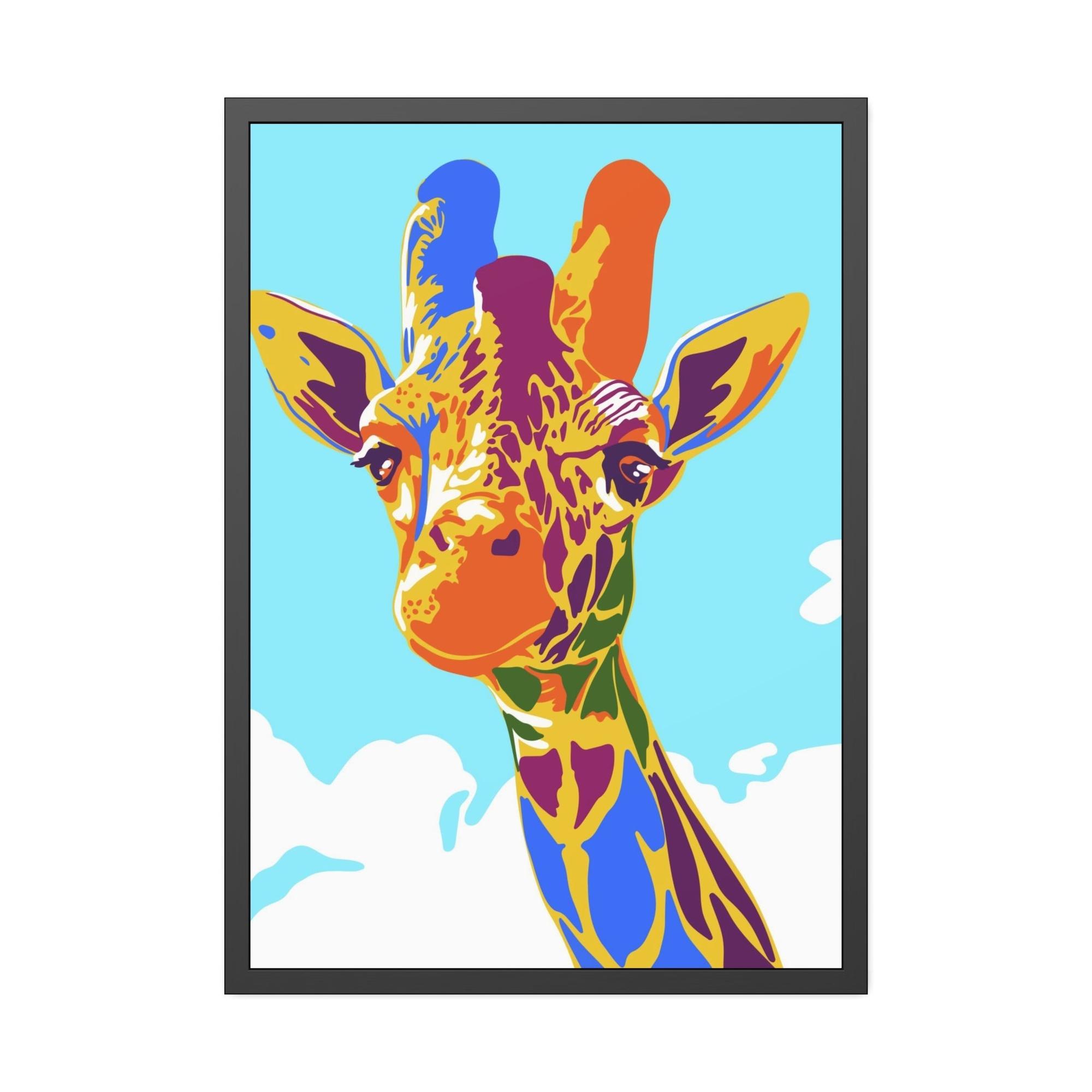 undefined Gentle Giant: Canvas & Poster Art of a Giraffe in All its Glory