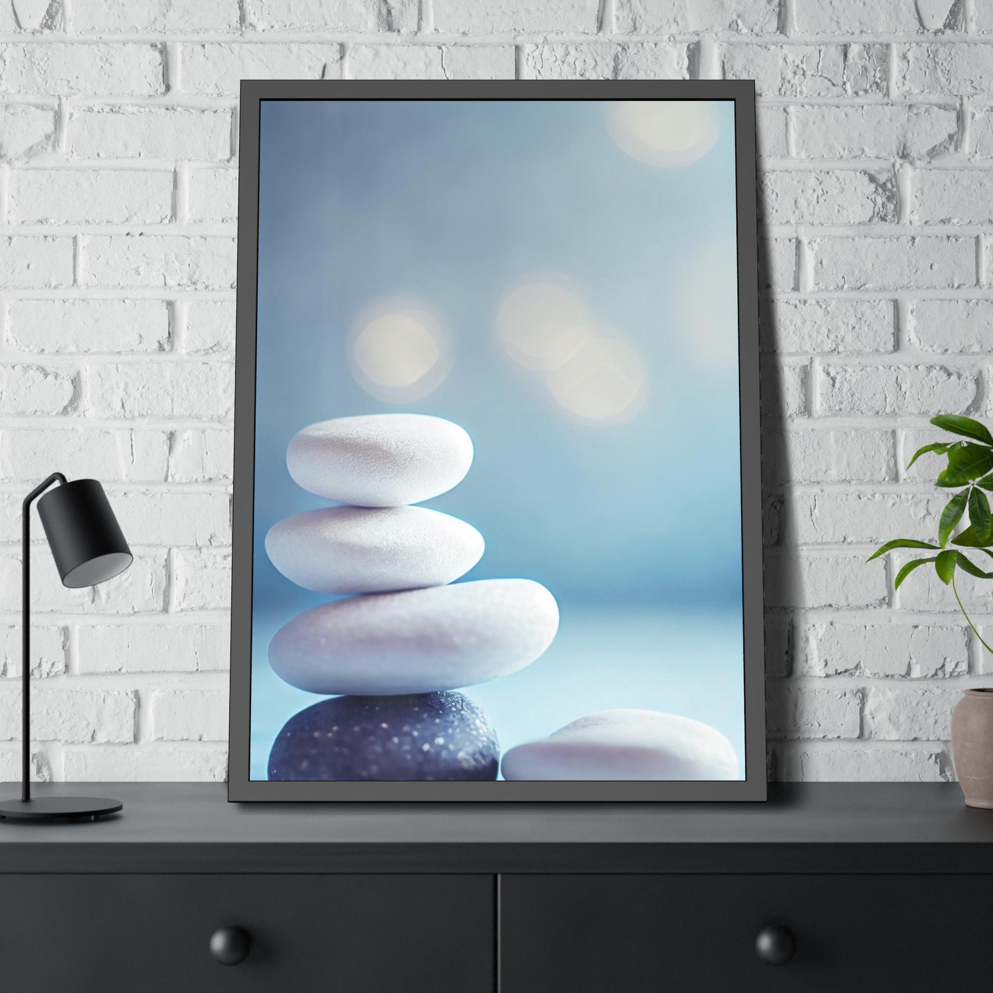 Relax Let Your Worries Drift Away: Framed Poster to Promote Relaxation