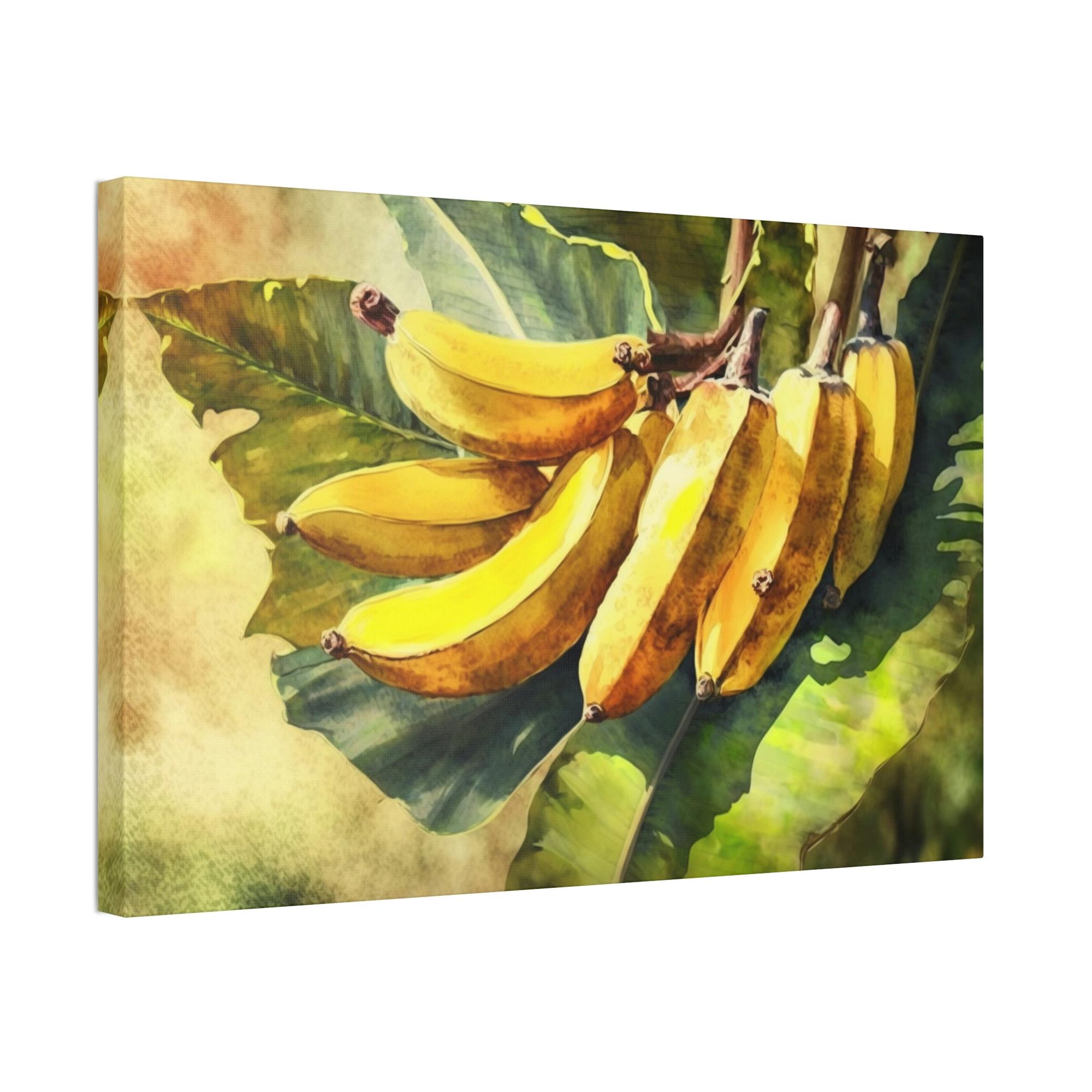 Banana Trees Tropical Oasis: Framed Canvas & Posters of Serene Banana Trees