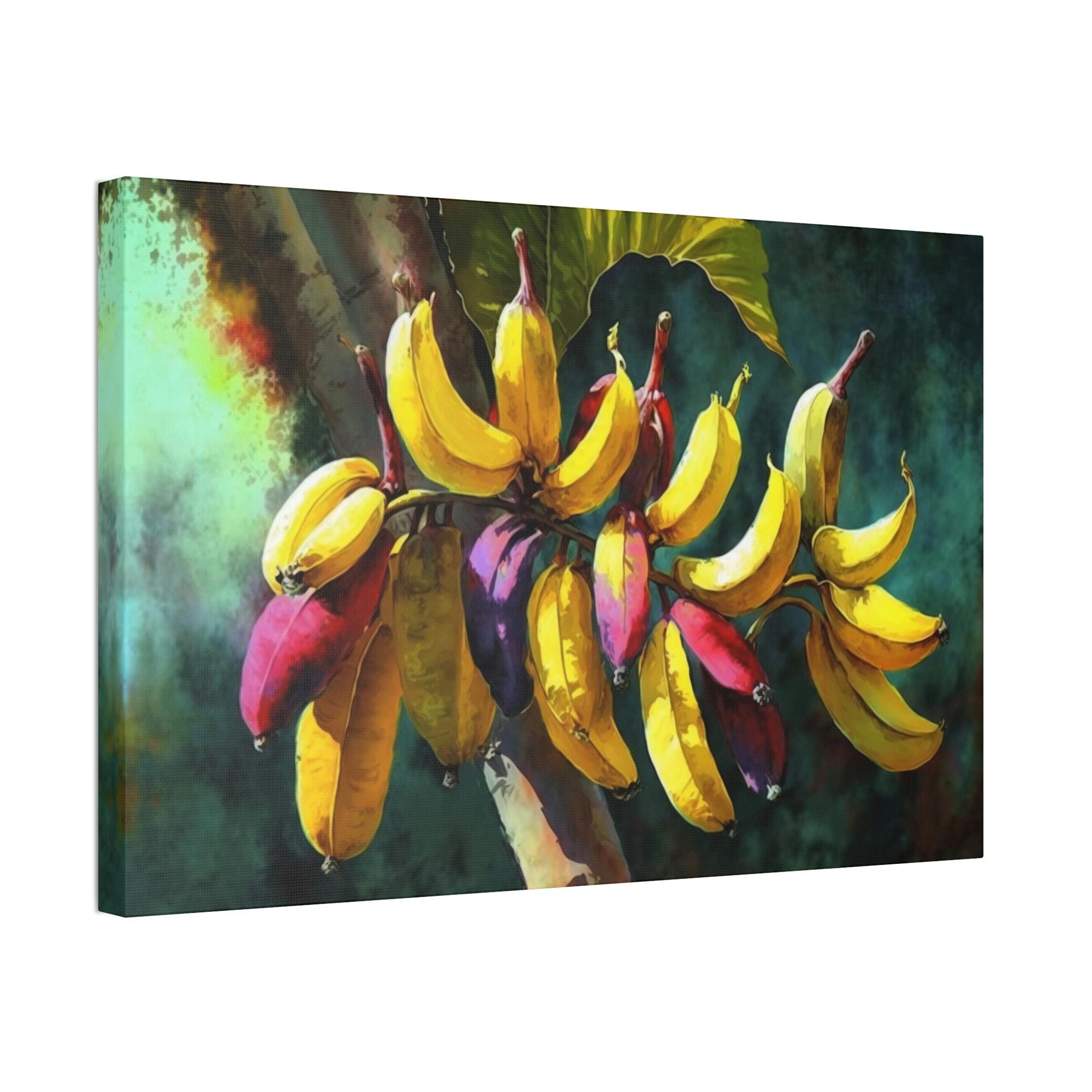 Banana Trees The Beauty of the Tropics: Natural Canvas & Posters with Lush Banana Trees