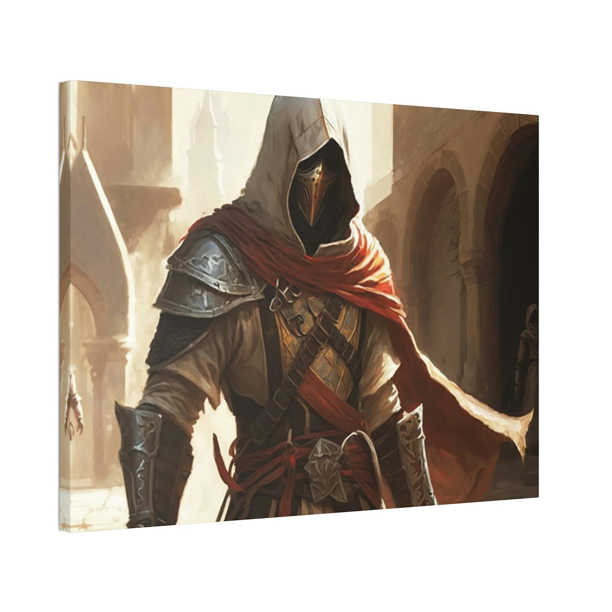 Assassin Creed Altair Ibn-La'Ahad: Wall Art Print on Canvas & Poster of Assassin's Creed