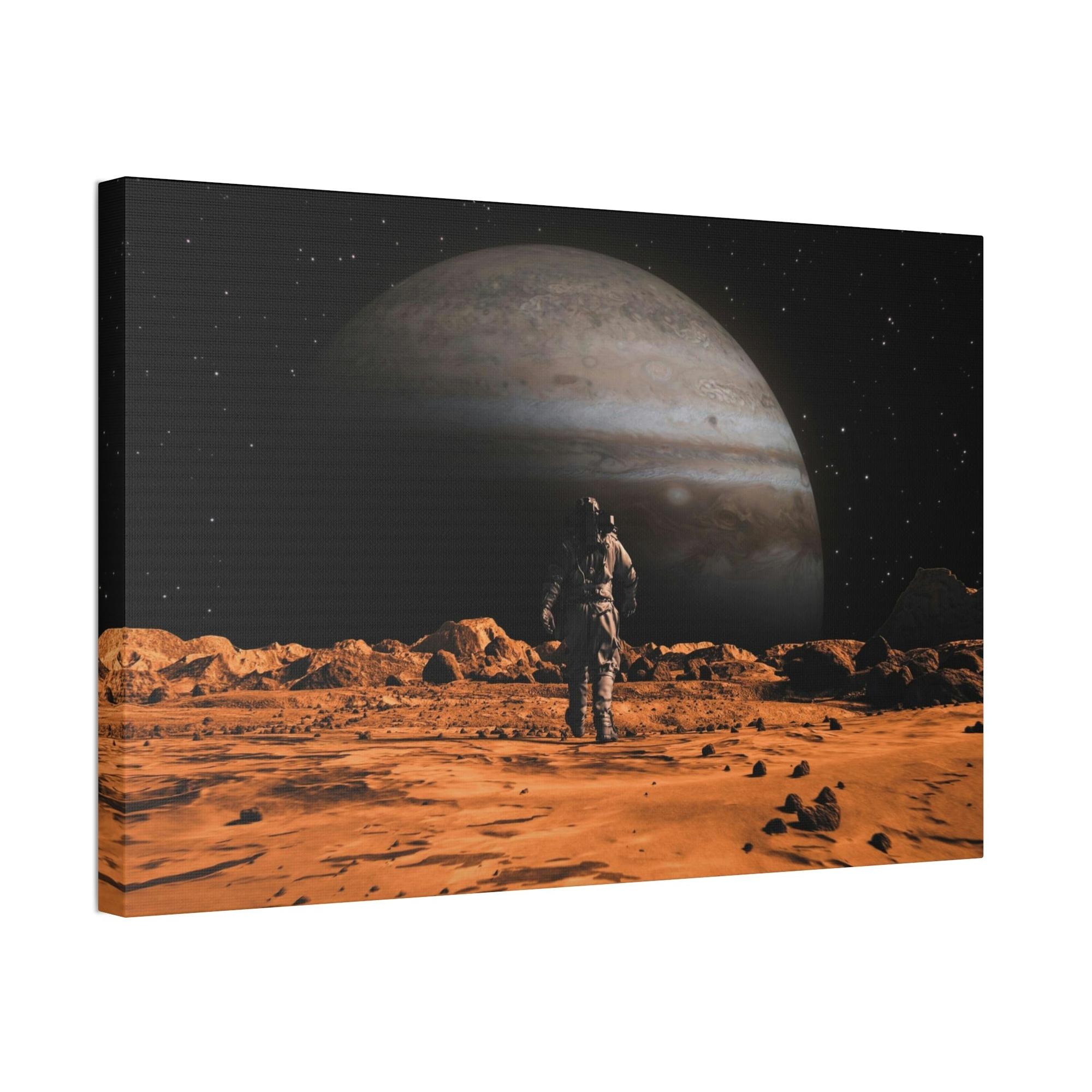 Astronauts The Art of Astronauts: Framed Canvas for Your Personal Gallery