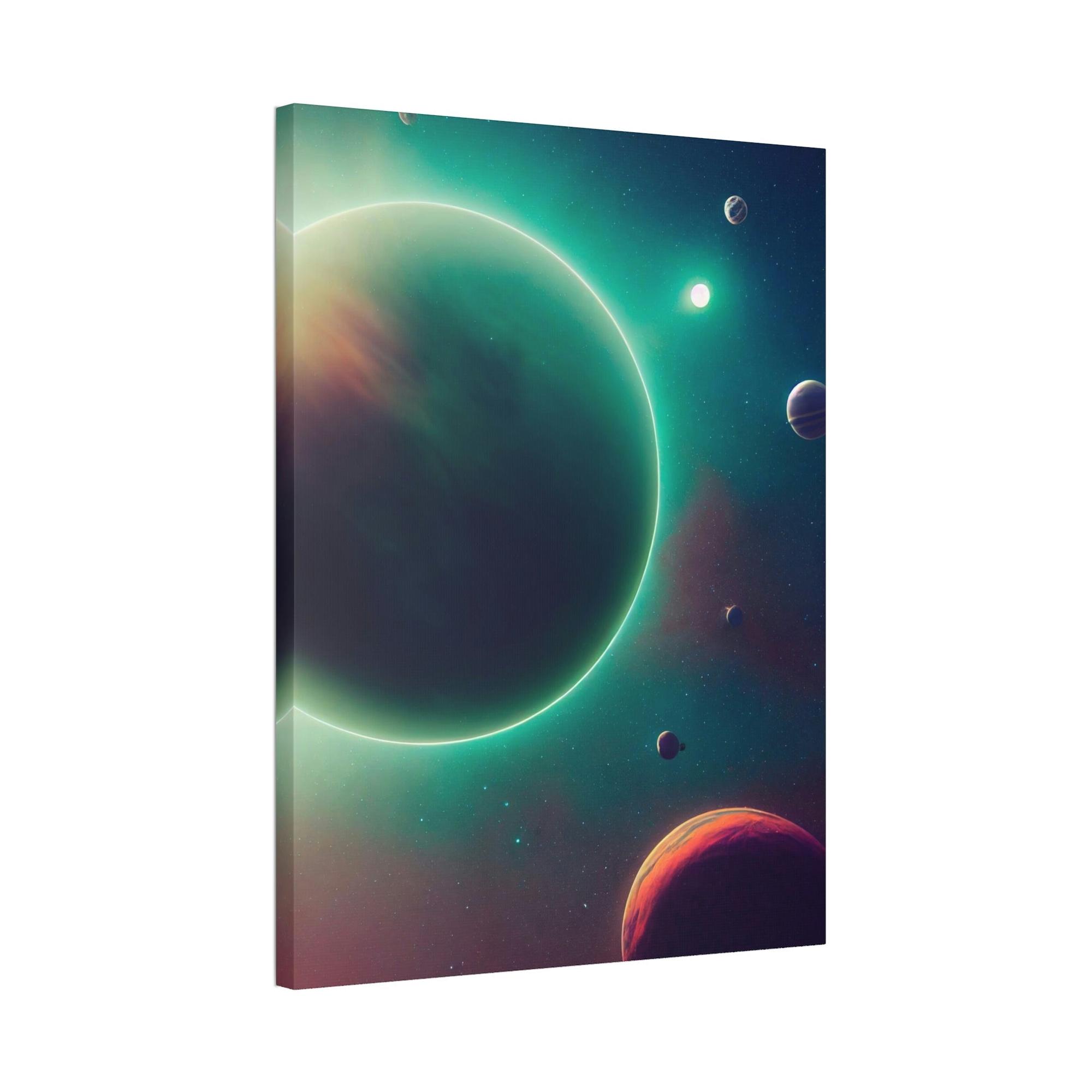 Astronomy & Space Solar System Symphony: A Striking Astronomy Print on Canvas & Poster