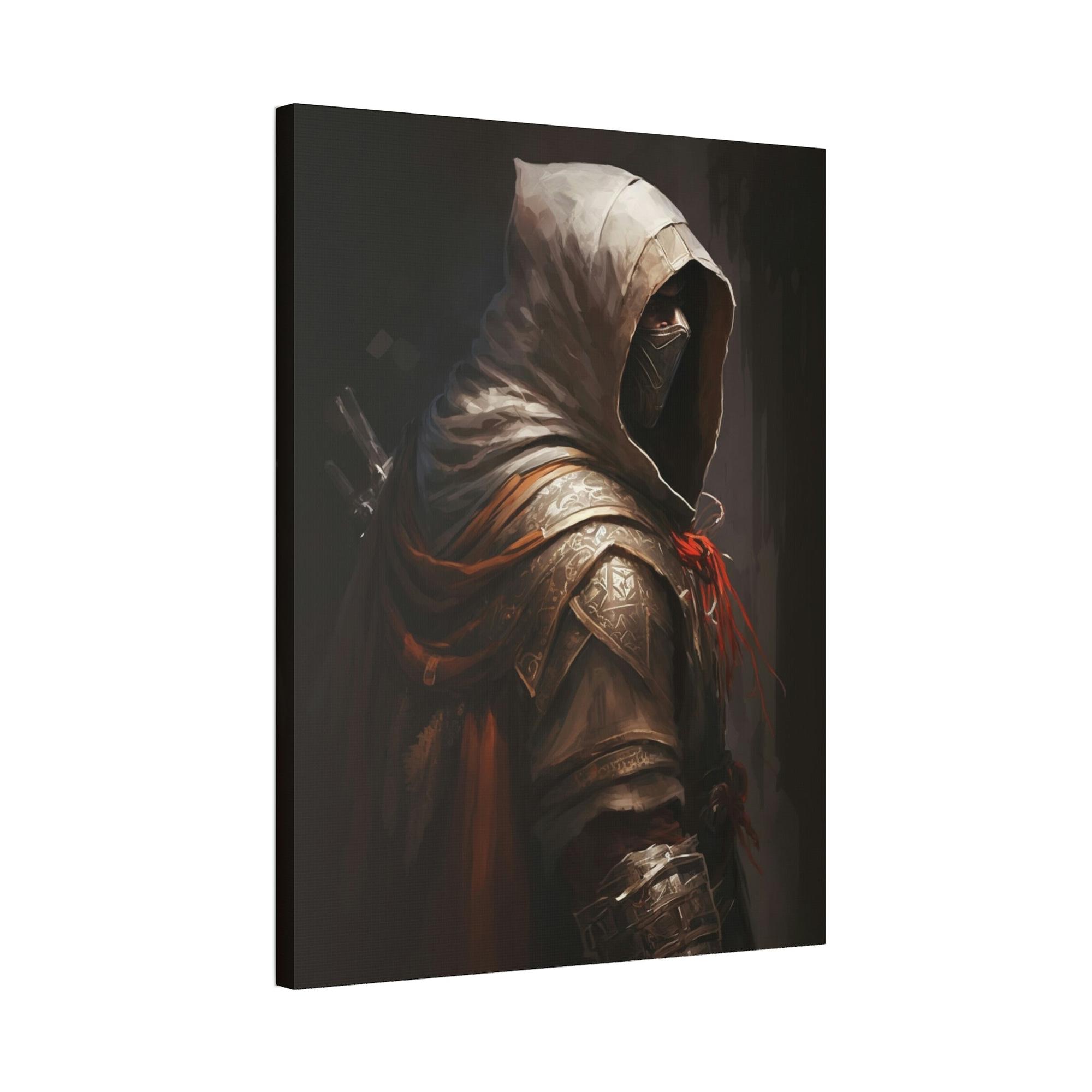 Assassin Creed Artistic Interpretation of Assassin's Creed: Print on Canvas for Fans