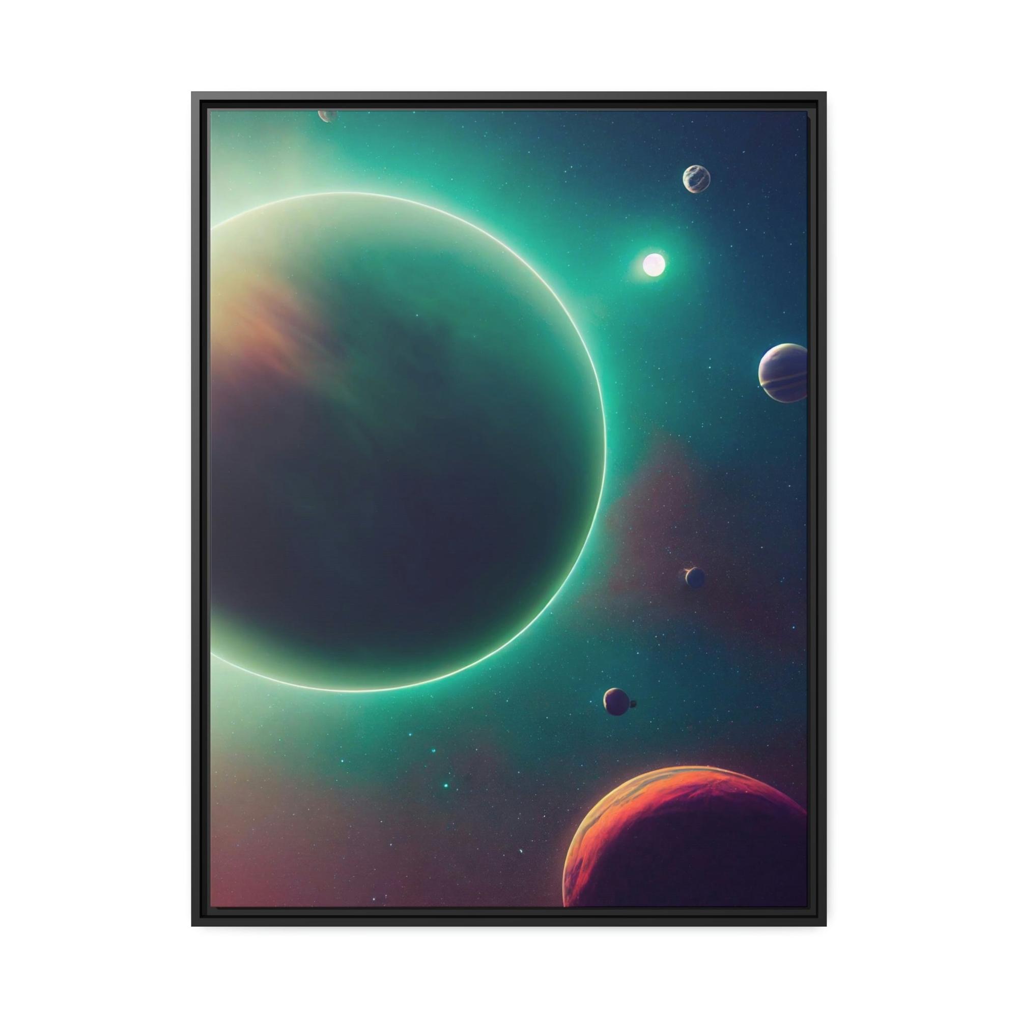 Astronomy & Space Solar System Symphony: A Striking Astronomy Print on Canvas & Poster