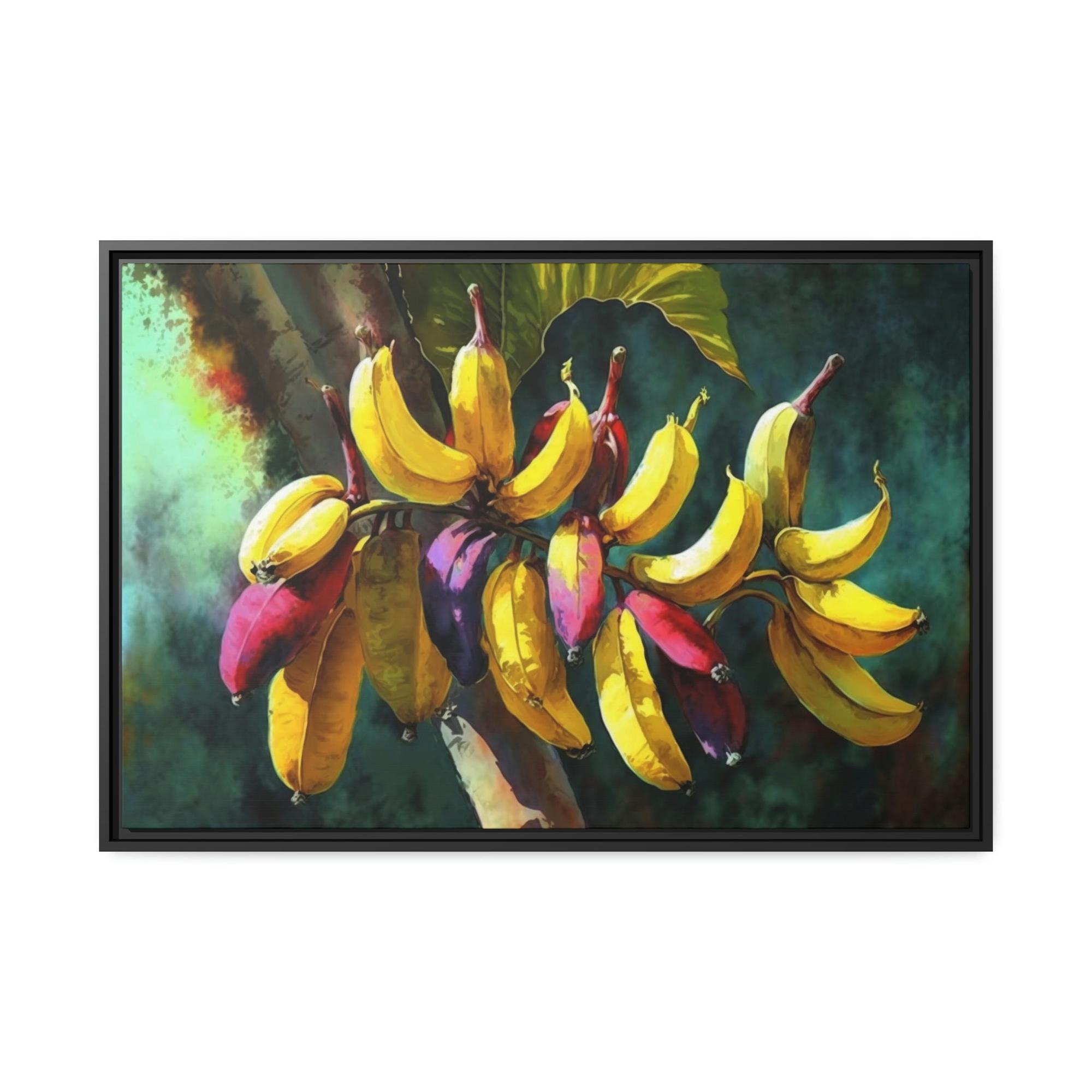 Banana Trees The Beauty of the Tropics: Natural Canvas & Posters with Lush Banana Trees