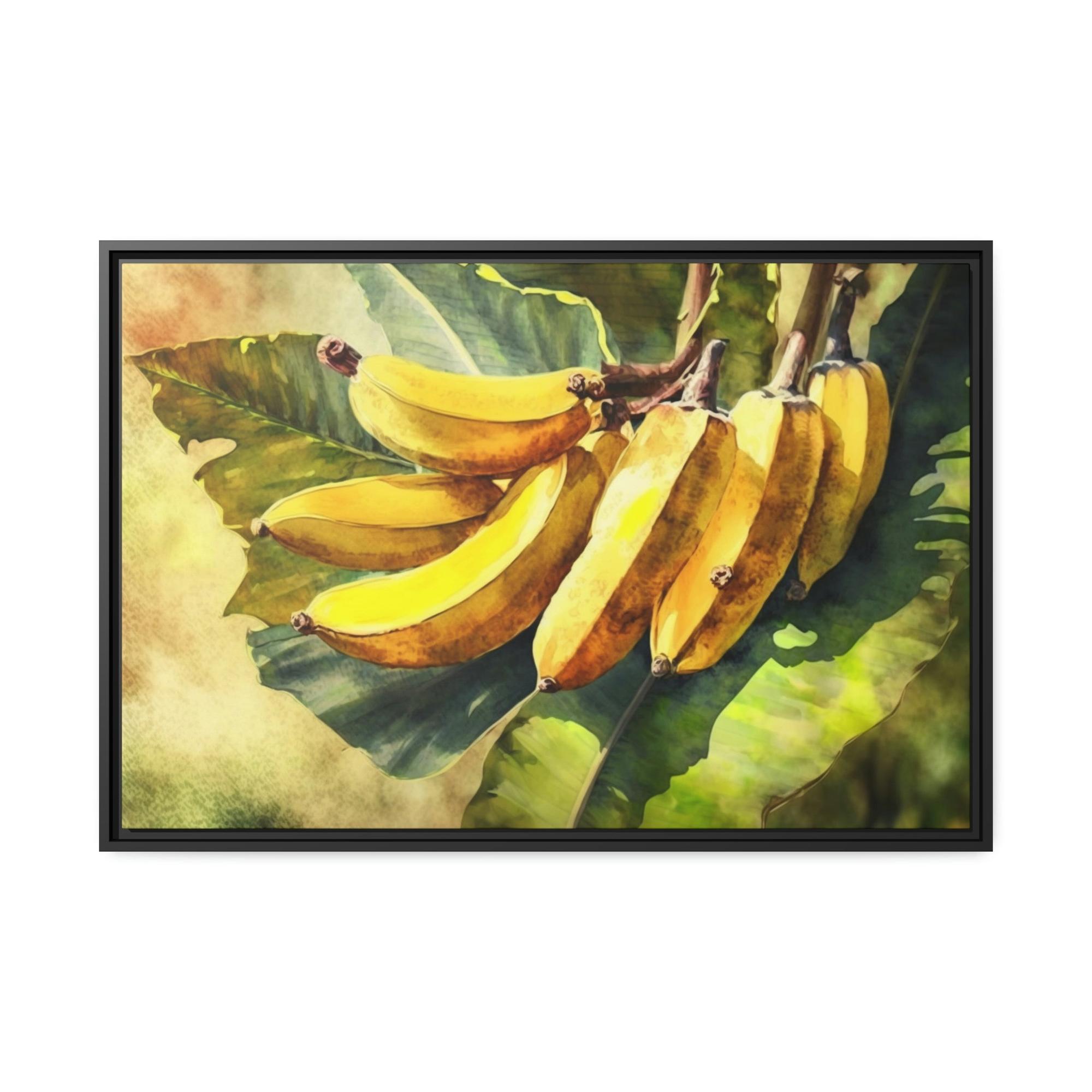undefined Tropical Oasis: Framed Canvas & Posters of Serene Banana Trees