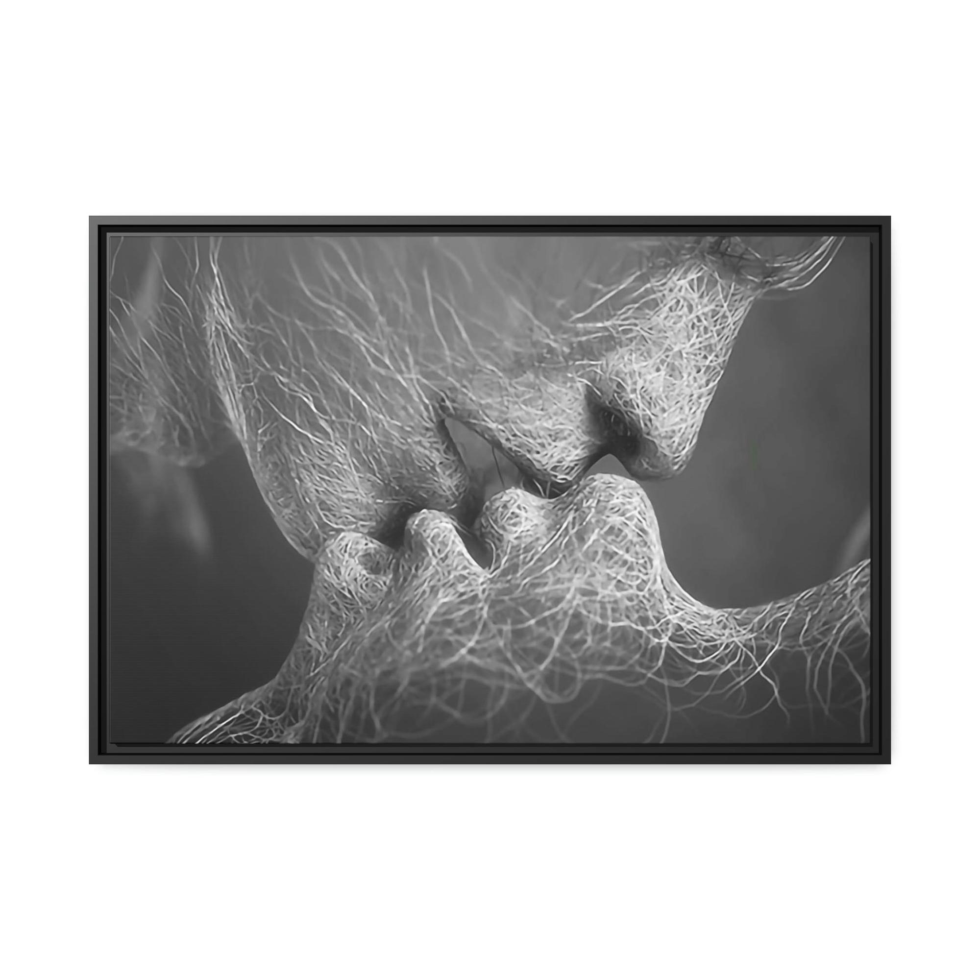 Modern Modern Vibes: Beautiful Wall Art on Natural Canvas & Poster