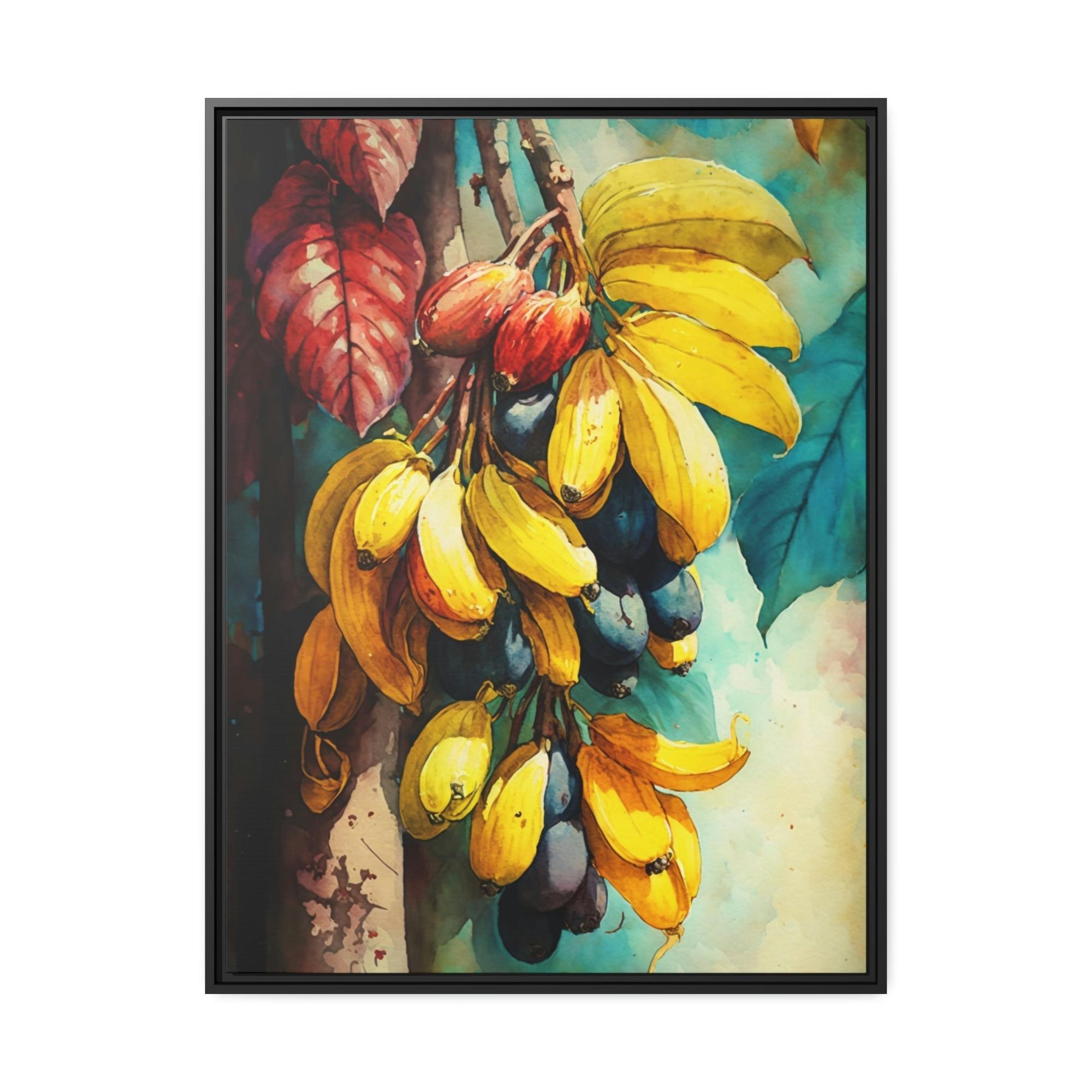 undefined Serenity in Nature: Wall Art of Majestic Banana Trees on Canvas & Posters