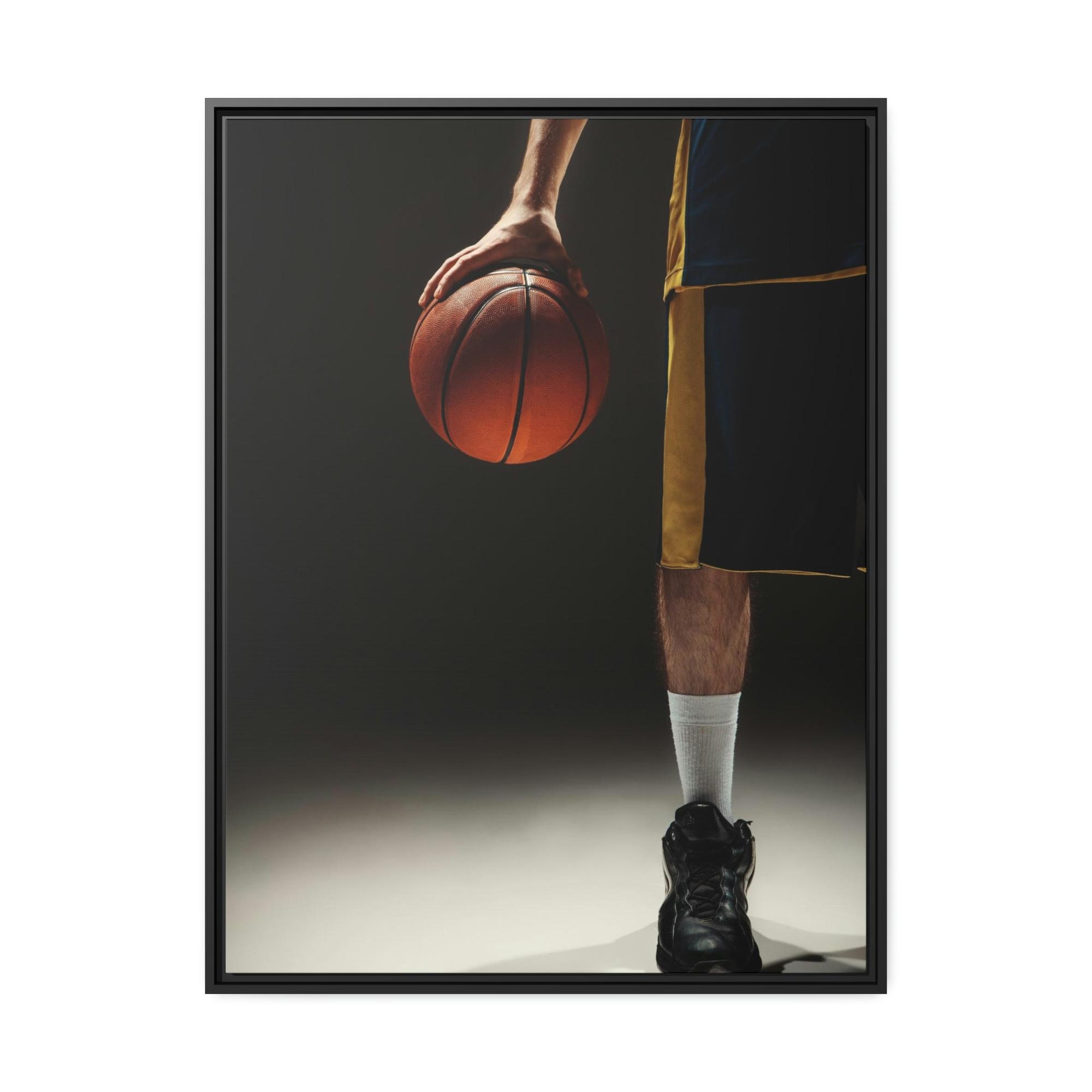 Basketball Basketball Brilliance: Print on Canvas and Framed Posters for Fans of the Sport