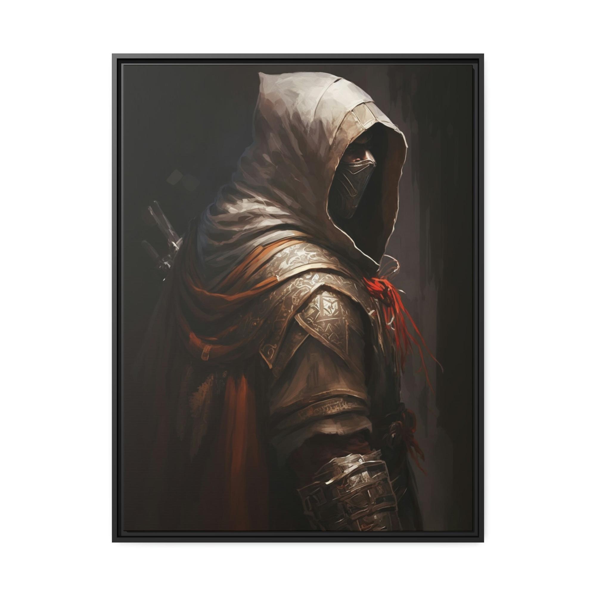 Assassin Creed Artistic Interpretation of Assassin's Creed: Print on Canvas for Fans