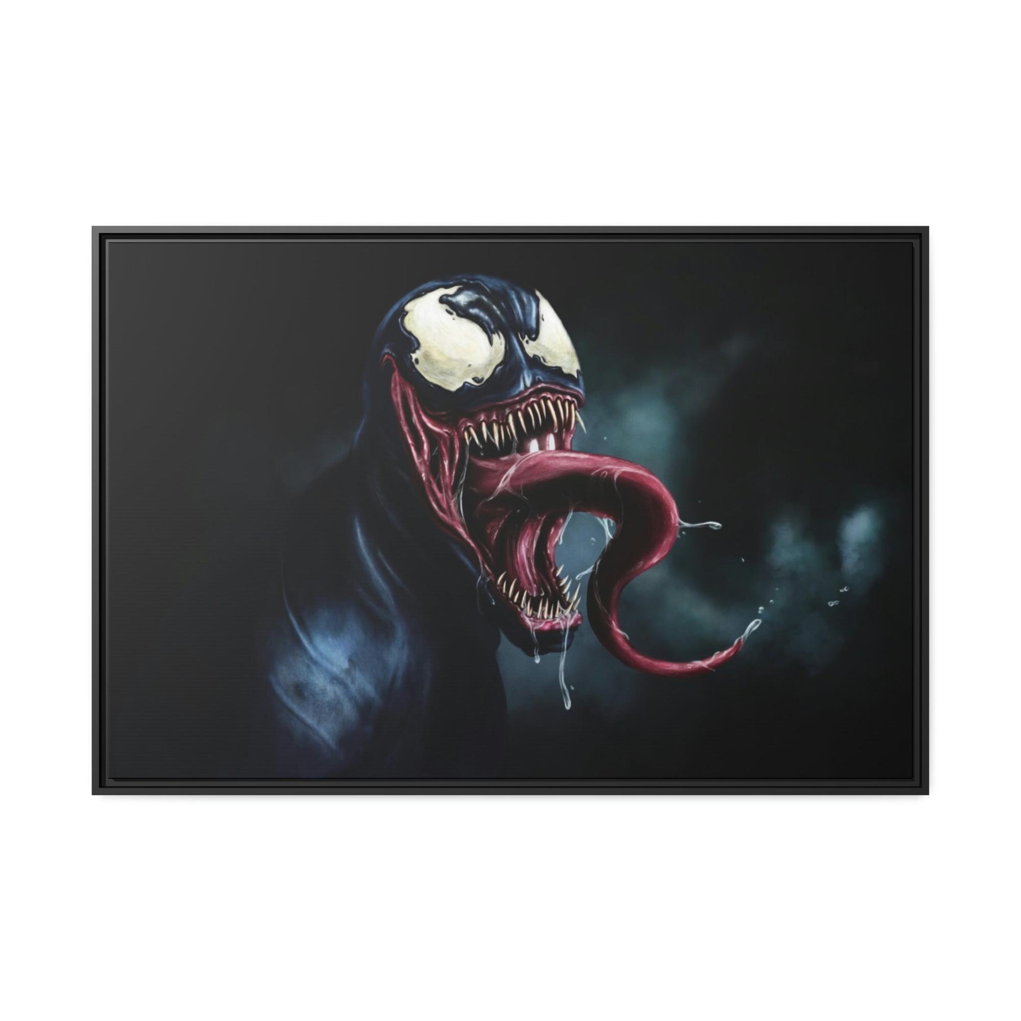 Fantasy And Sci-Fi Explore New Worlds: Sci-Fi and Fantasy Framed Canvas Wall Art with Venomous Detail
