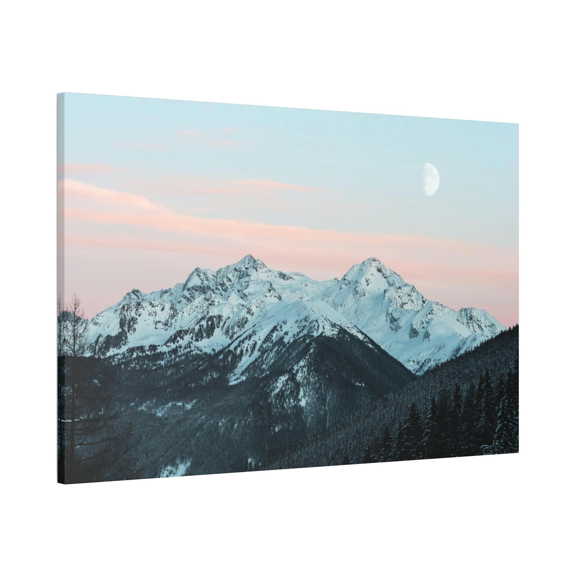 Mountains The Majesty of the Mountains: Breathtaking Natural Canvas Wall Art Print