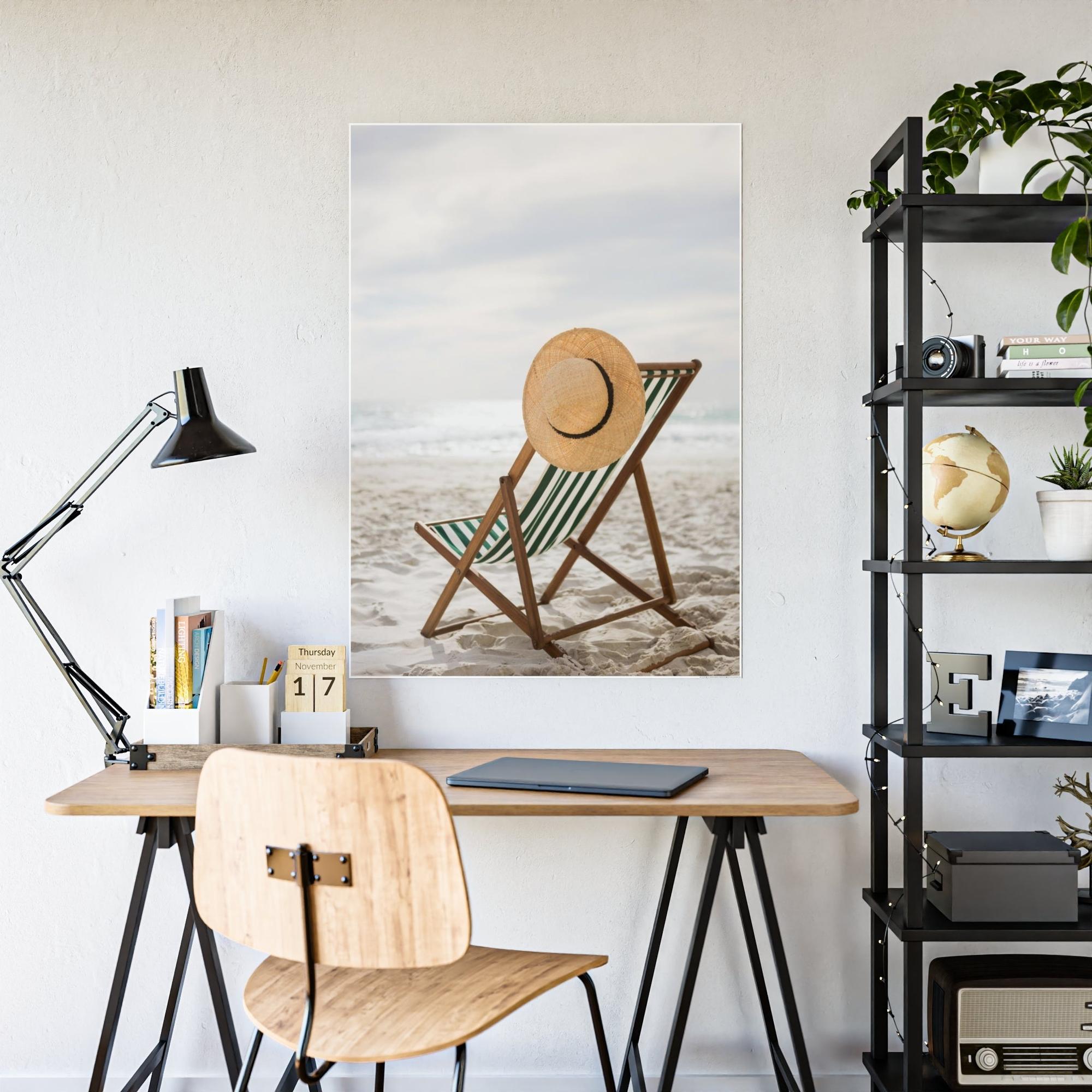 Relax Unwind and Destress: Framed Poster for a Relaxing Retreat