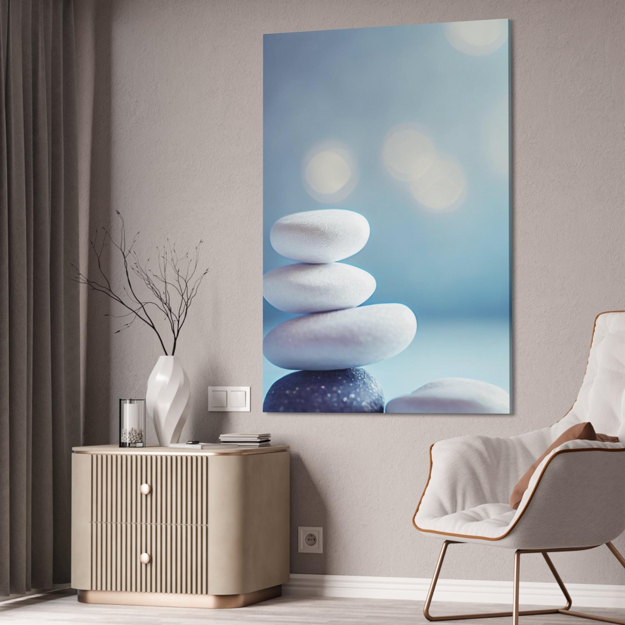 undefined Let Your Worries Drift Away: Framed Poster to Promote Relaxation