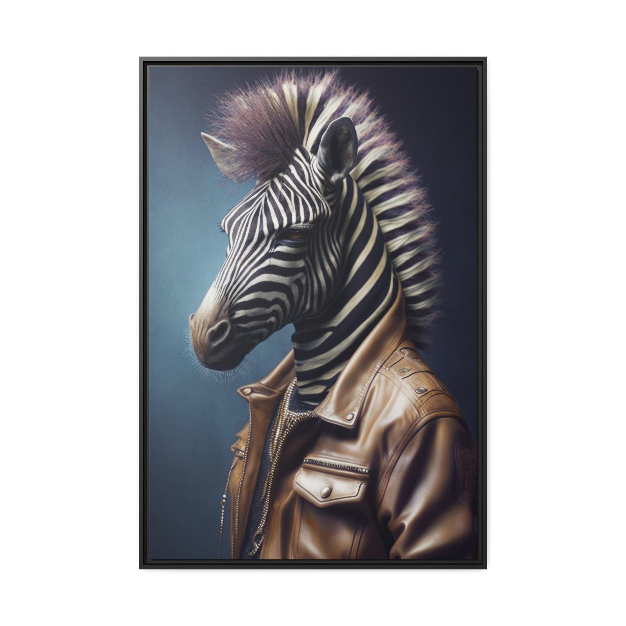 Zebras African Dreams: Wall Art Depicting the Grace and Strength of a Zebra