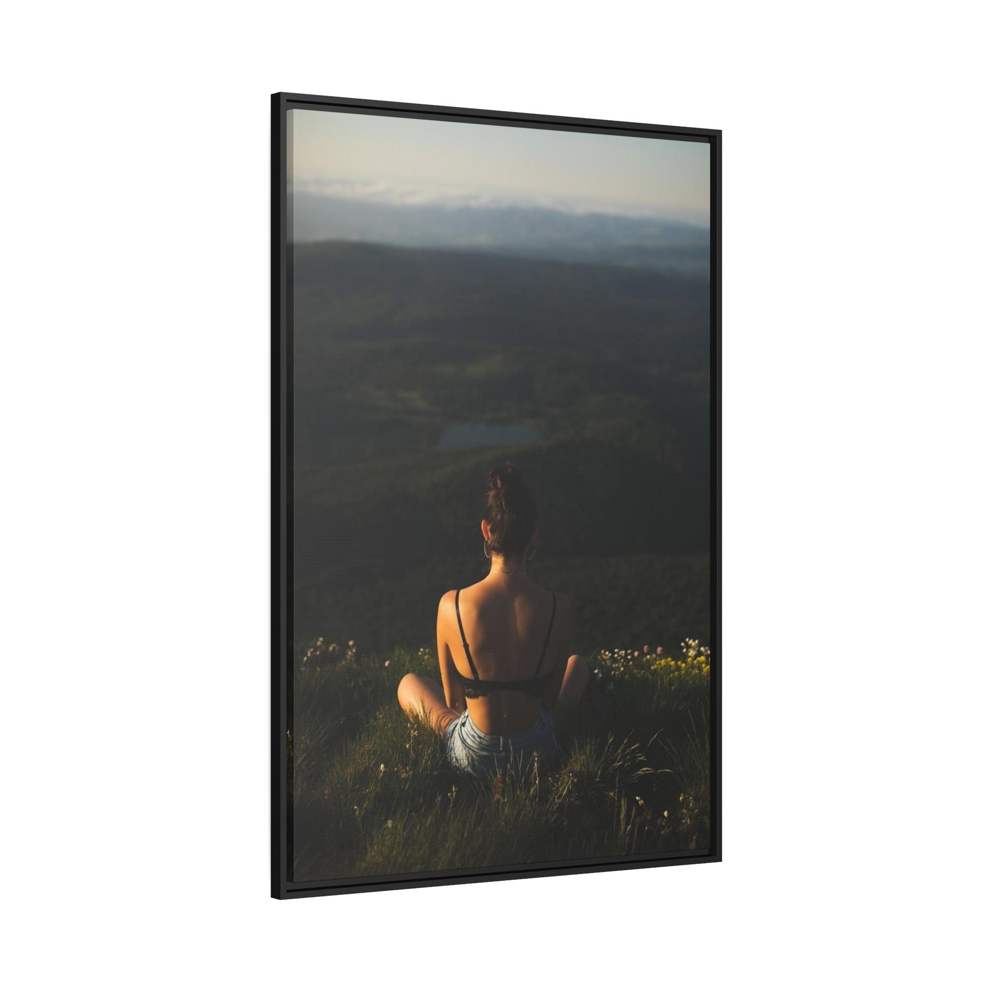 Relax Calming View: Natural Canvas Wall Art for Relaxation