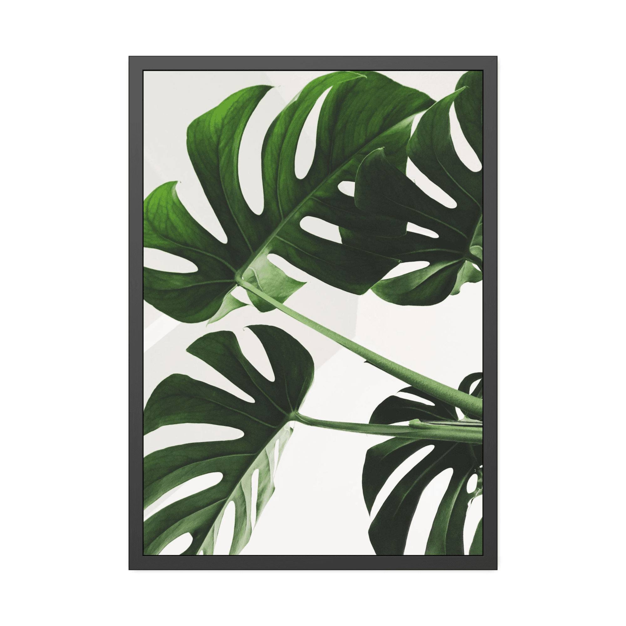 Abstract Minimalist Framed Minimalism: Natural Canvas Art for a Chic Wall Decor