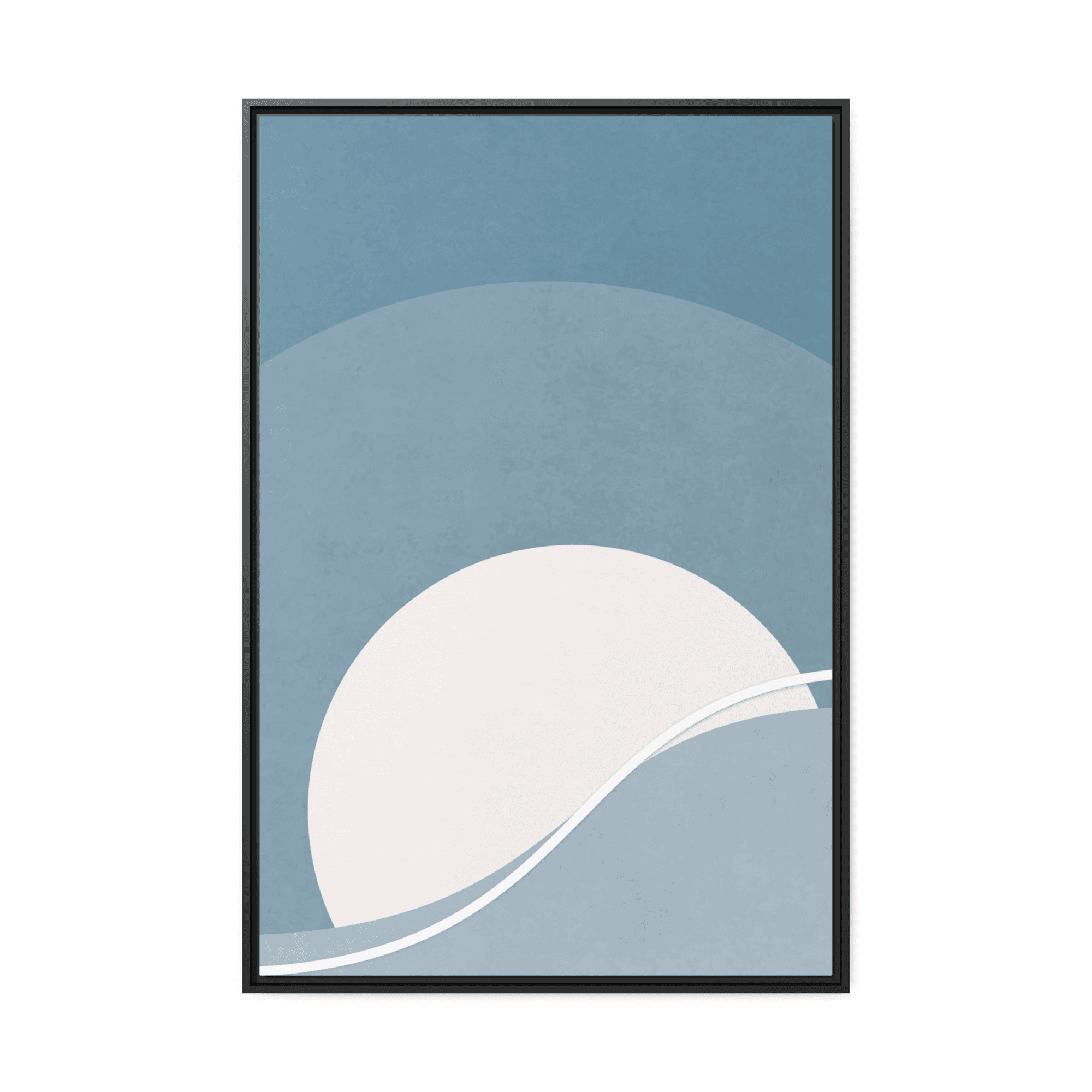 Abstract Minimalist Refined Minimalism: Abstract Prints on Natural Canvas for a Tasteful Wall Decor