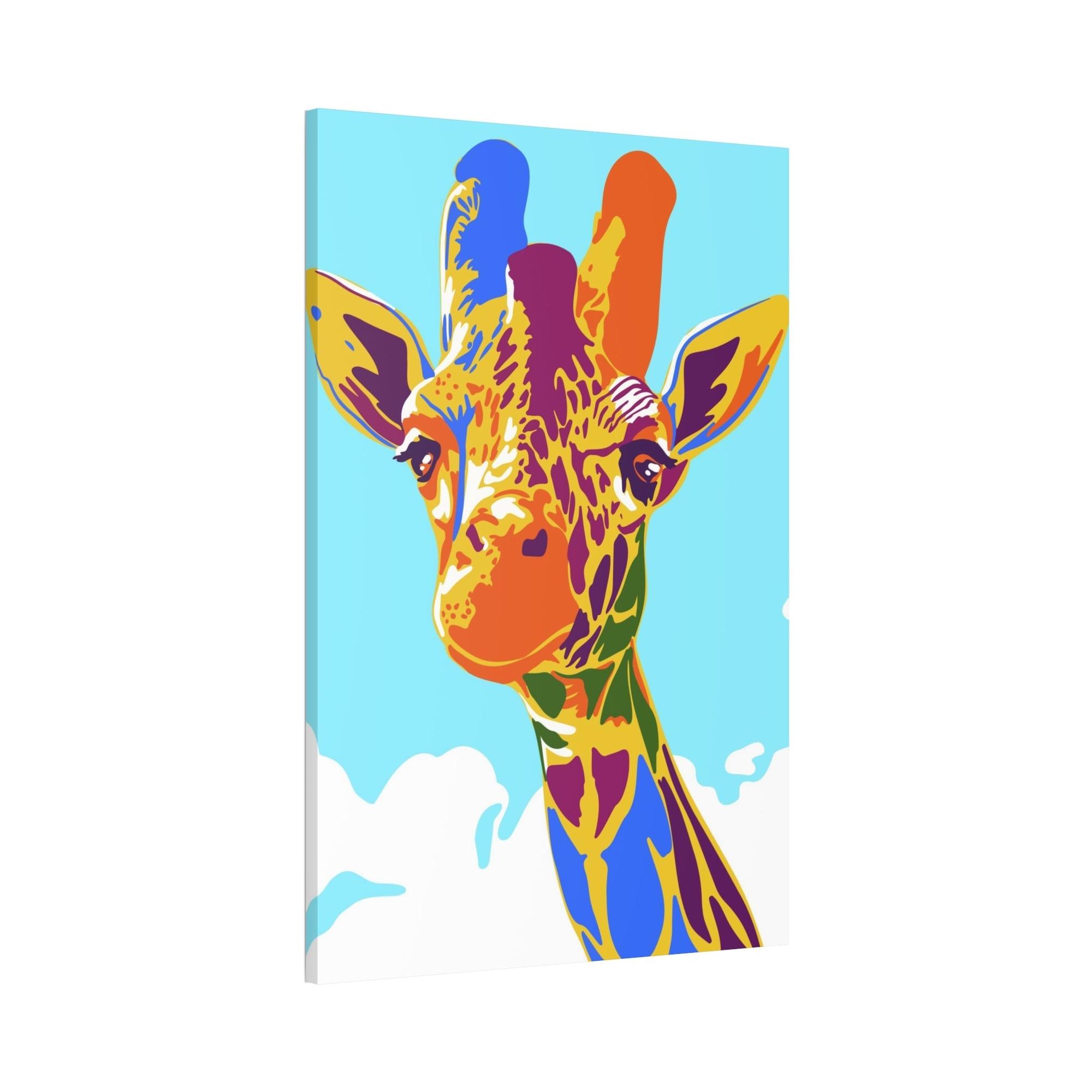 Giraffes Gentle Giant: Canvas & Poster Art of a Giraffe in All its Glory